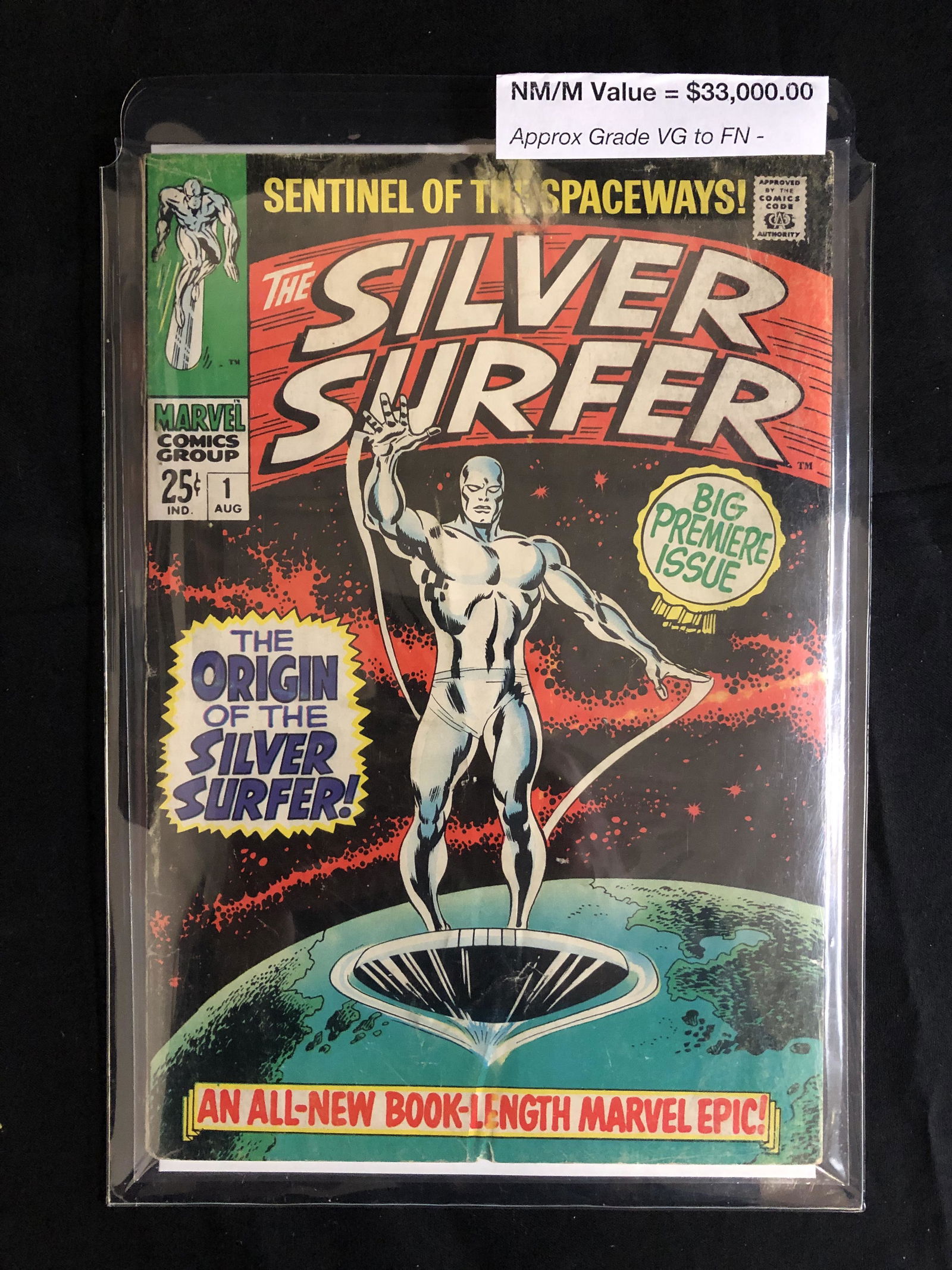 SILVER SURFER #1 (MARVEL COMICS) The Origin of the SILV (1 of 3)