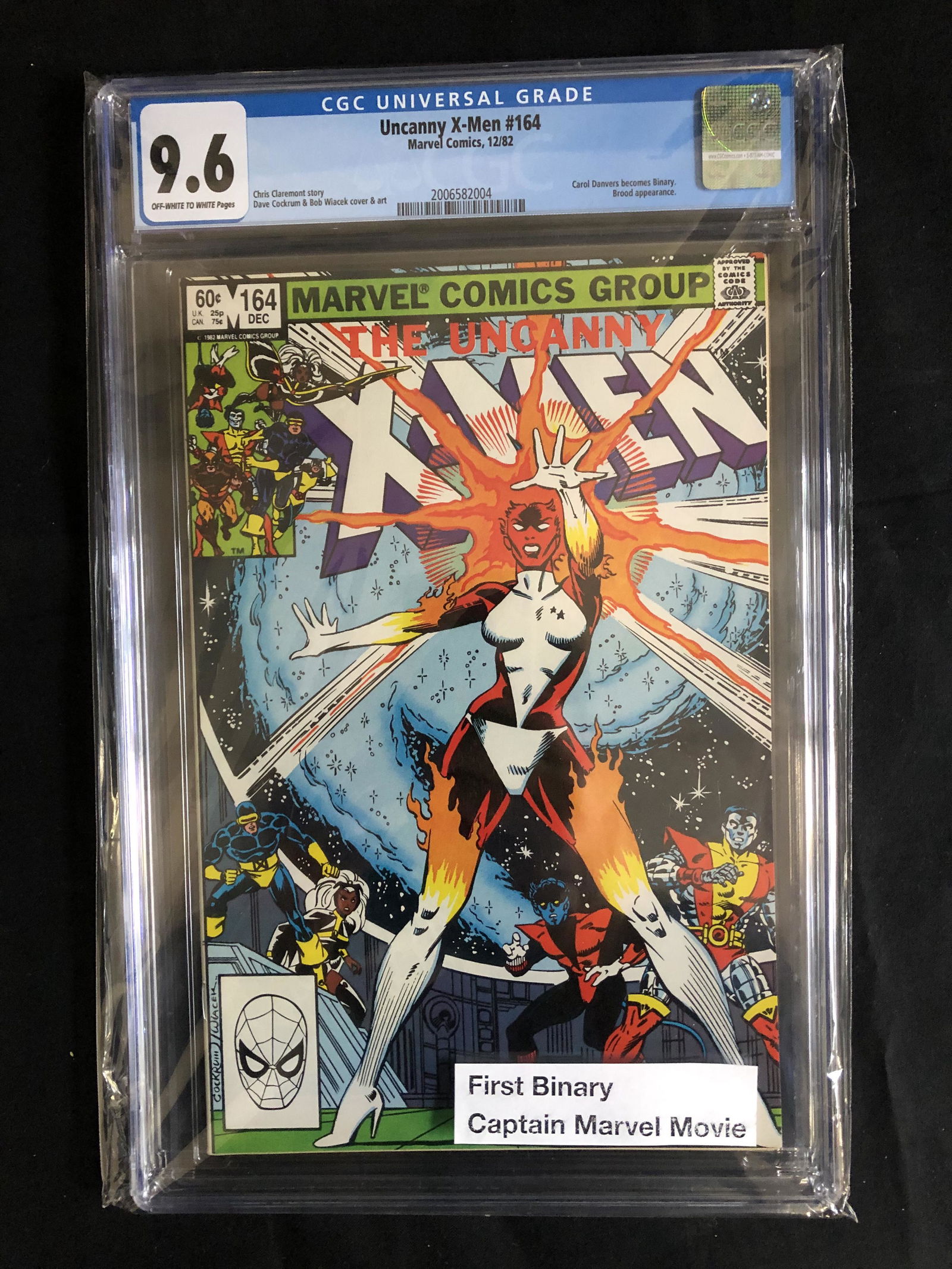 The Uncanny X-MEN #164 CGC GRADE 9.6 (MARVEL COMICS) 19 (1 of 1)