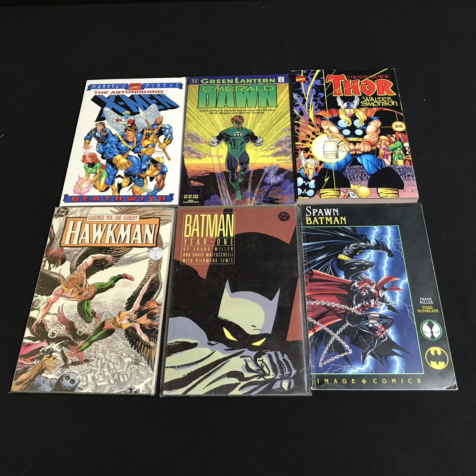 MARVEL/ DC COMICS GRAPHIC NOVEL LOT (1 of 1)