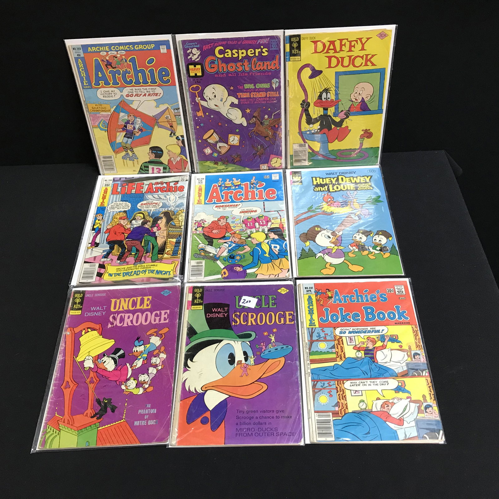 VINTAGE GOLD KEY/ ARCHIE SERIES COMIC BOOK LOT (1 of 1)