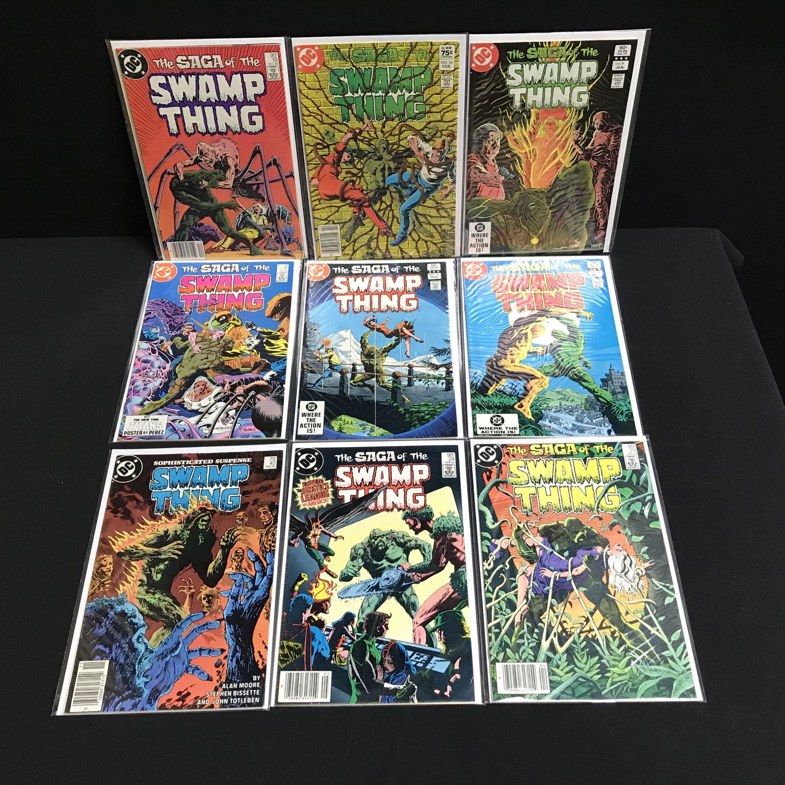 MIXED SWAMP THING COMIC BOOK LOT (DC COMICS) (1 of 1)