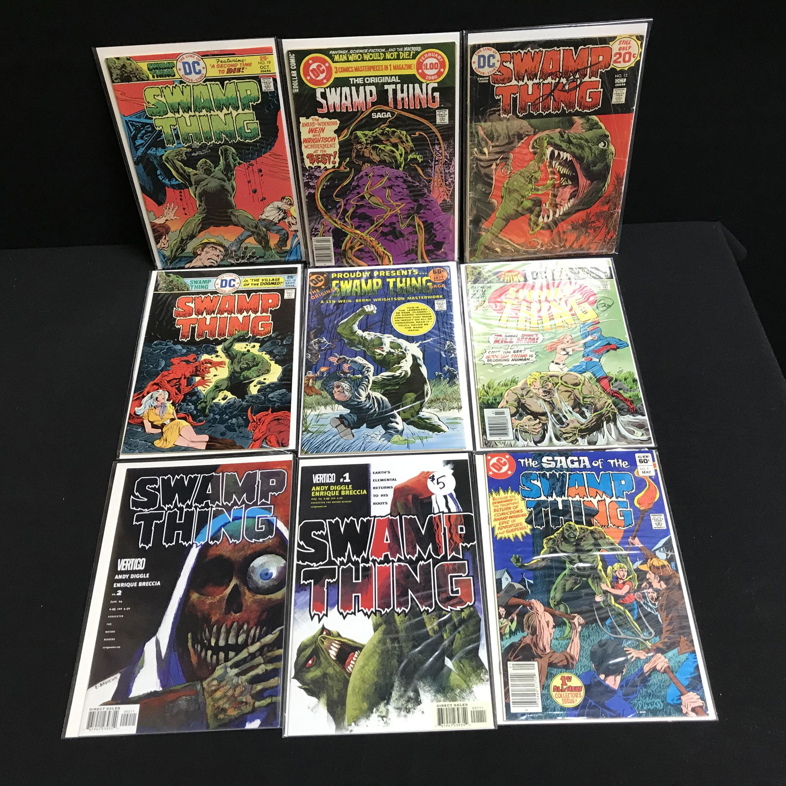 MIXED SWAMP THING COMIC BOOK LOT (DC COMICS) (1 of 1)