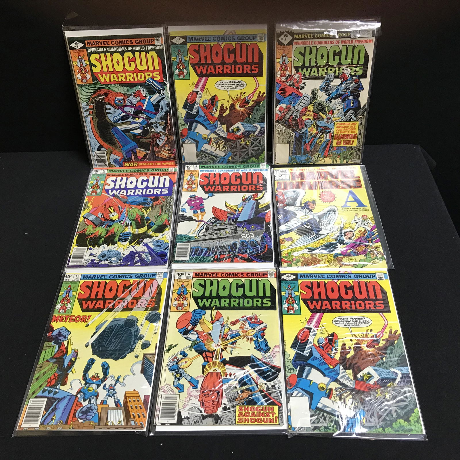 SHOGUN WARRIORS COMIC BOOK LOT (MARVEL COMICS) (1 of 1)