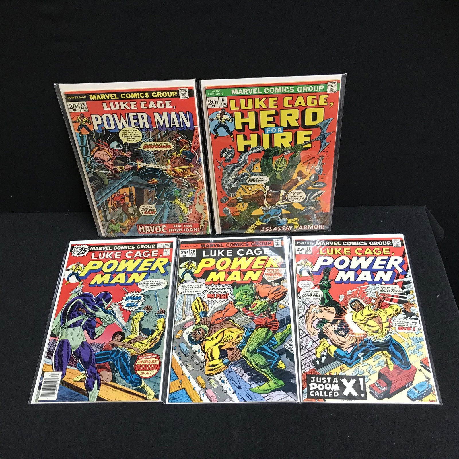 Luke Cage, POWER MAN COMIC BOOK LOT (MARVEL COMICS) (1 of 1)
