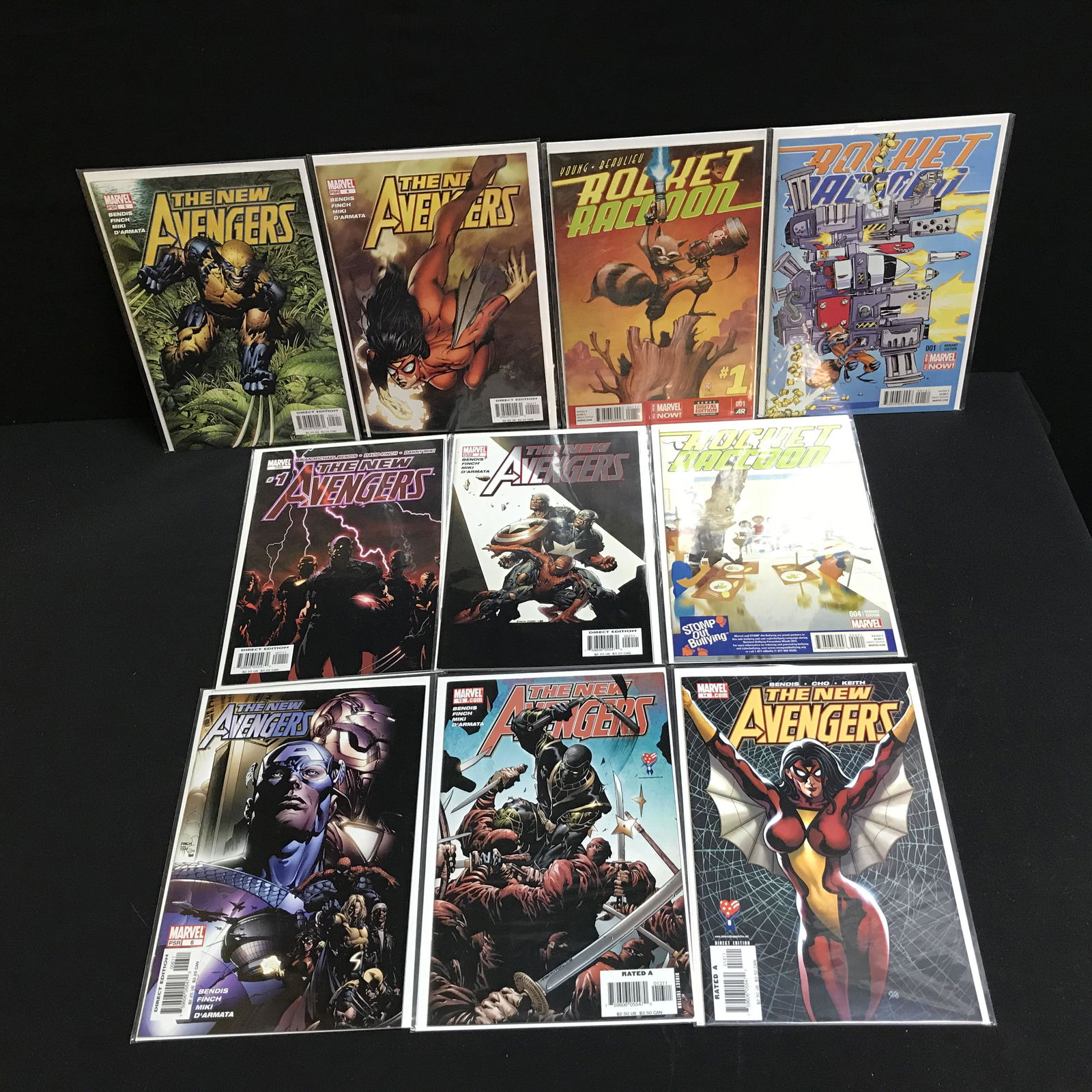 THE NEW AVENGERS COMIC BOOK LOT (MARVEL COMICS) (1 of 1)