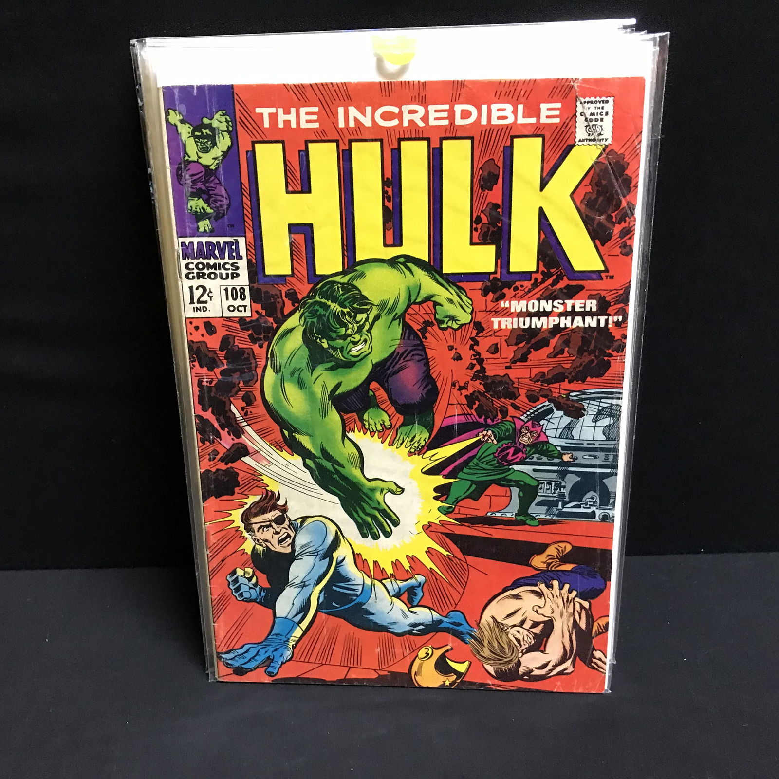 THE INCREDIBLE HULK #108 (MARVEL COMICS) (1 of 1)