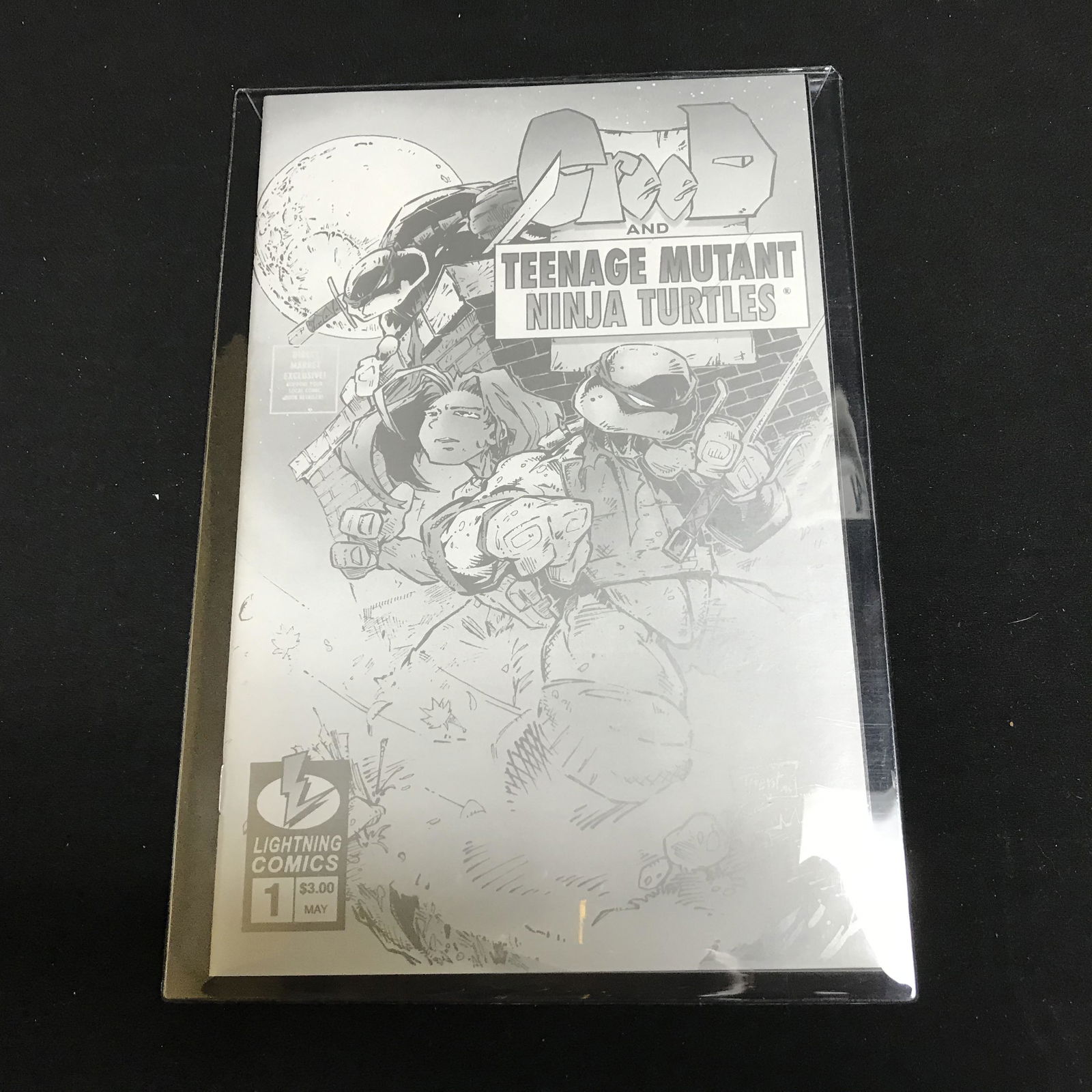 CREED and Teenage Mutant Ninja Turtles #1 (LIGHTNING (1 of 2)