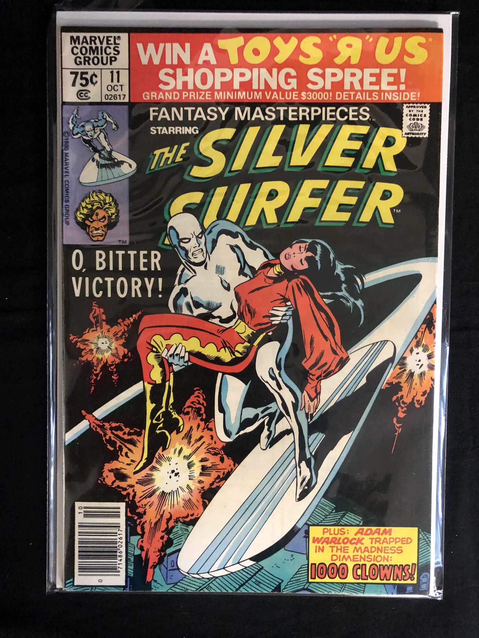 The SILVER SURFER #11 (MARVEL COMICS) (1 of 1)