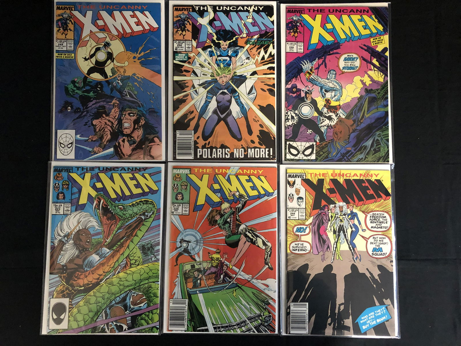 The UNCANNY X-MEN COMIC BOOK LOT (MARVEL COMICS) (1 of 1)