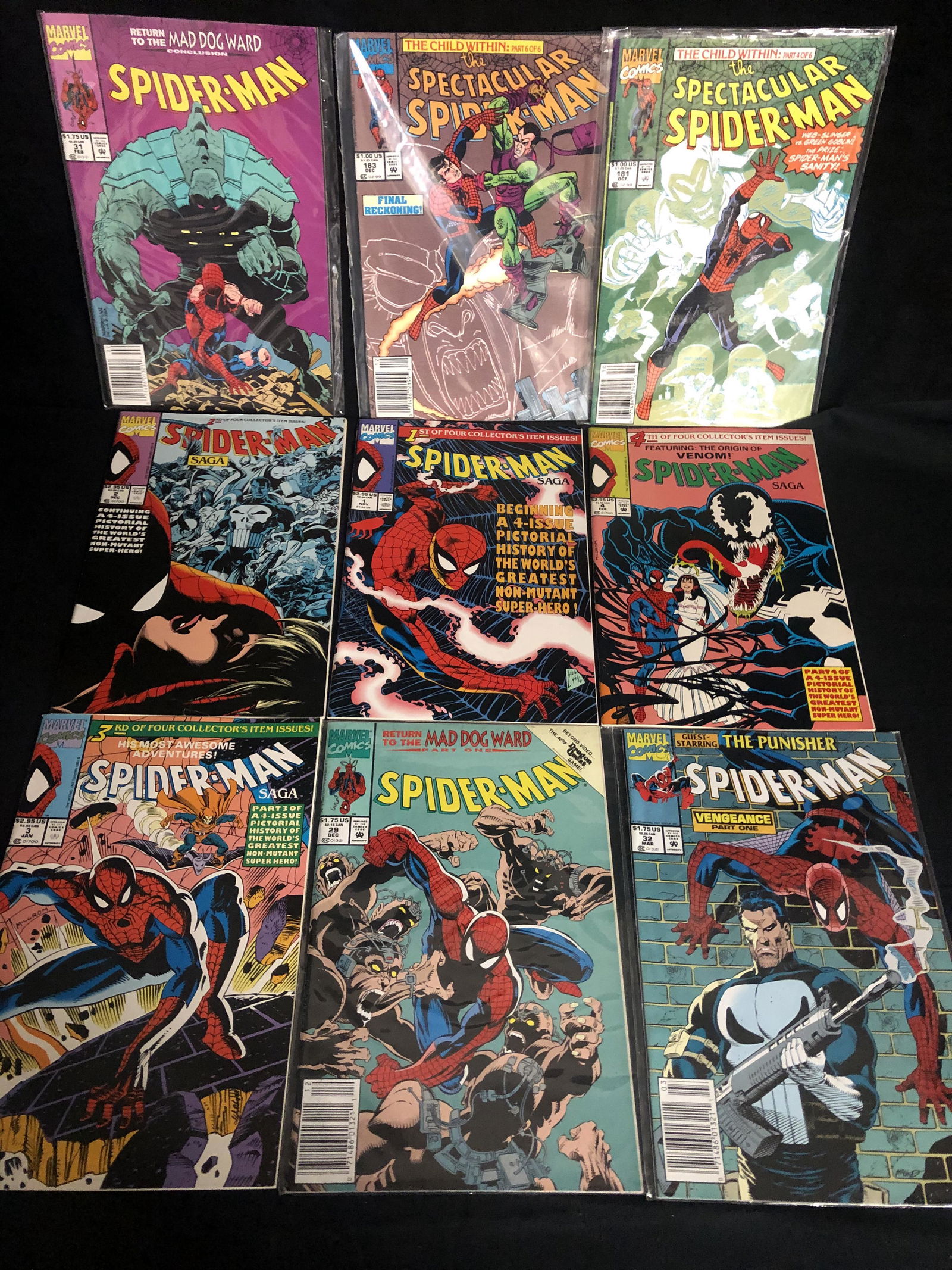 MIXED SPIDER-MAN COMIC BOOK LOT (MARVEL COMICS) (1 of 1)