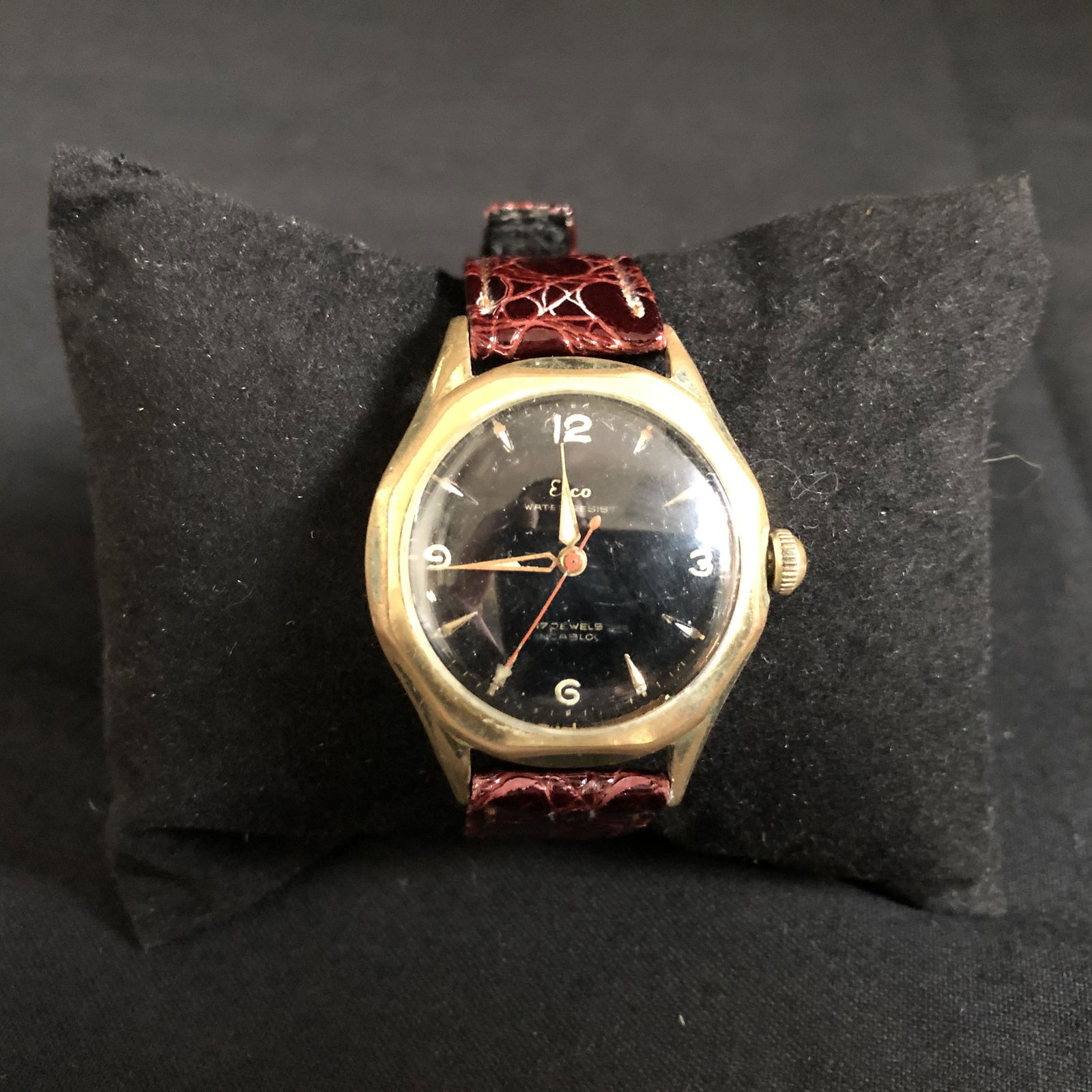 ELCO 17 JEWELS WATER RESIST WRIST WATCH (RARE) (1 of 1)