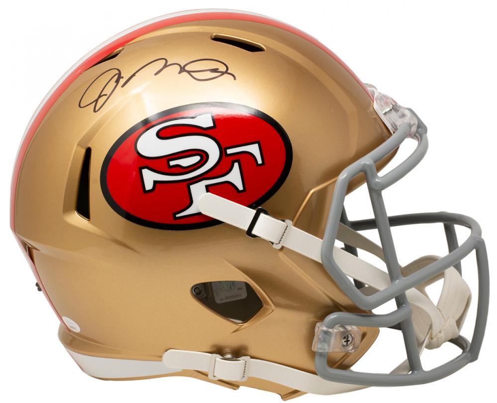 Joe Montana Signed 49ers Full-Size Helmet (JSA COA) (1 of 2)