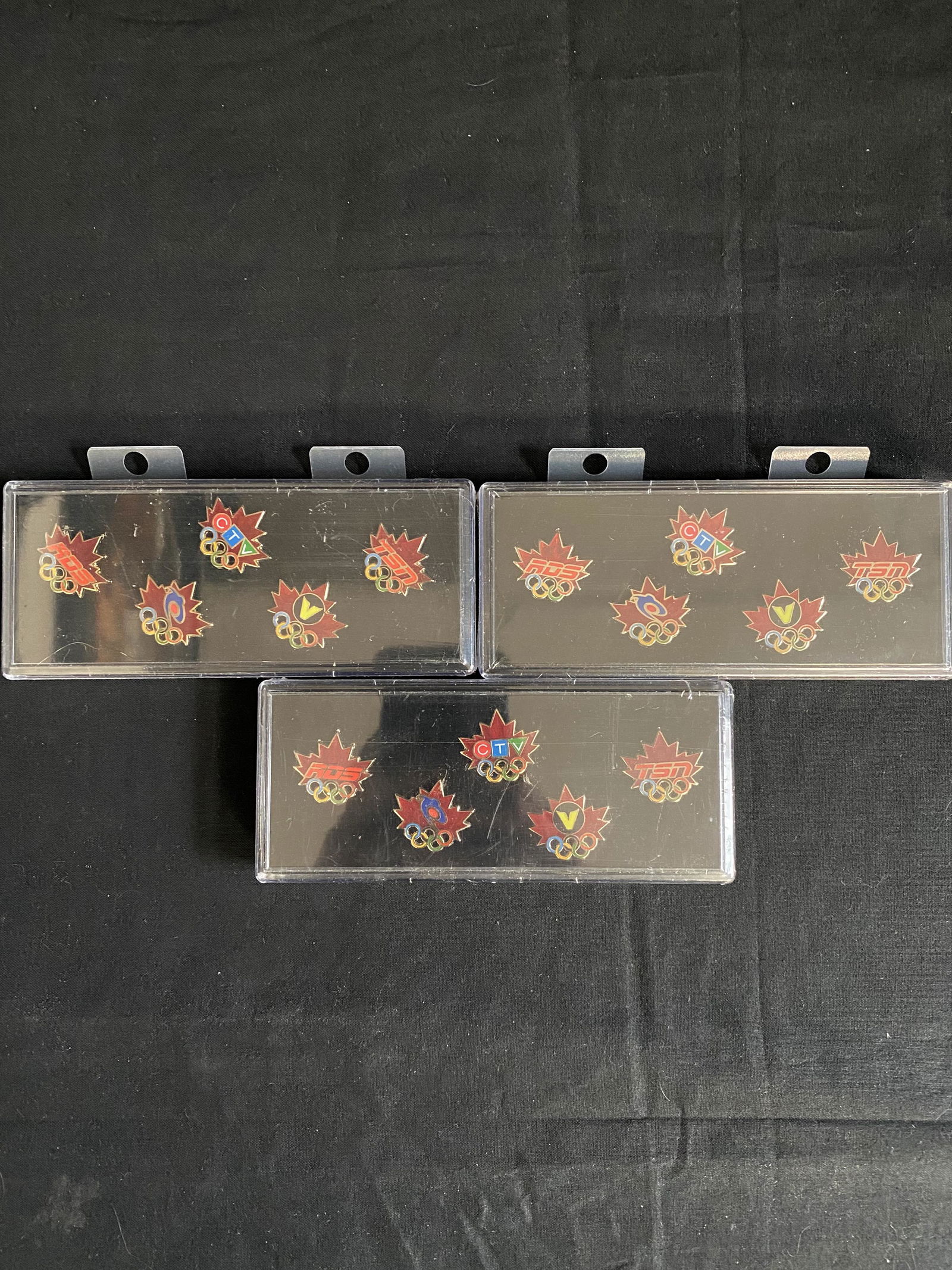 OLYMPIC MEDIA PIN SETS (1 of 1)