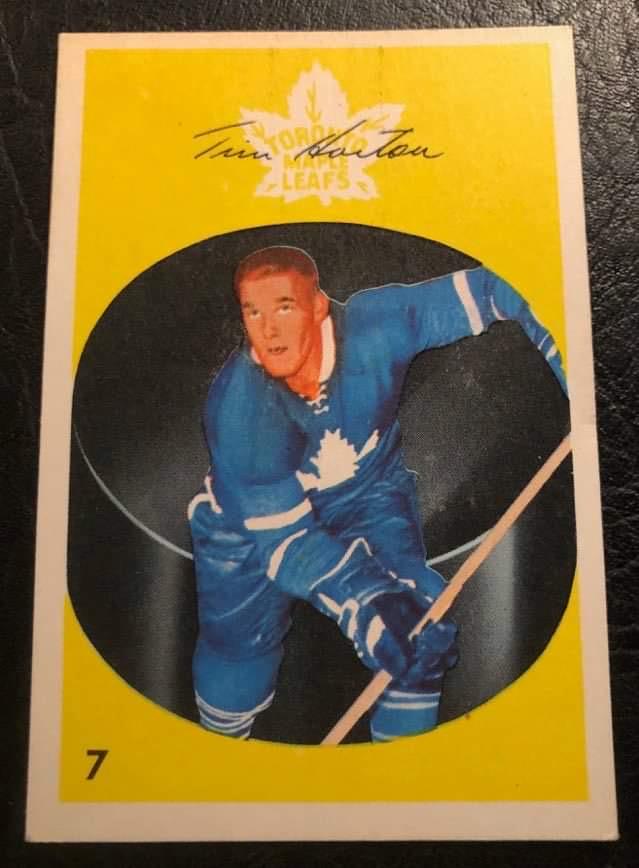 1962-63 Parkhurst #7 Tim Horton: 1962-63 Parkhurst #7 Tim Horton