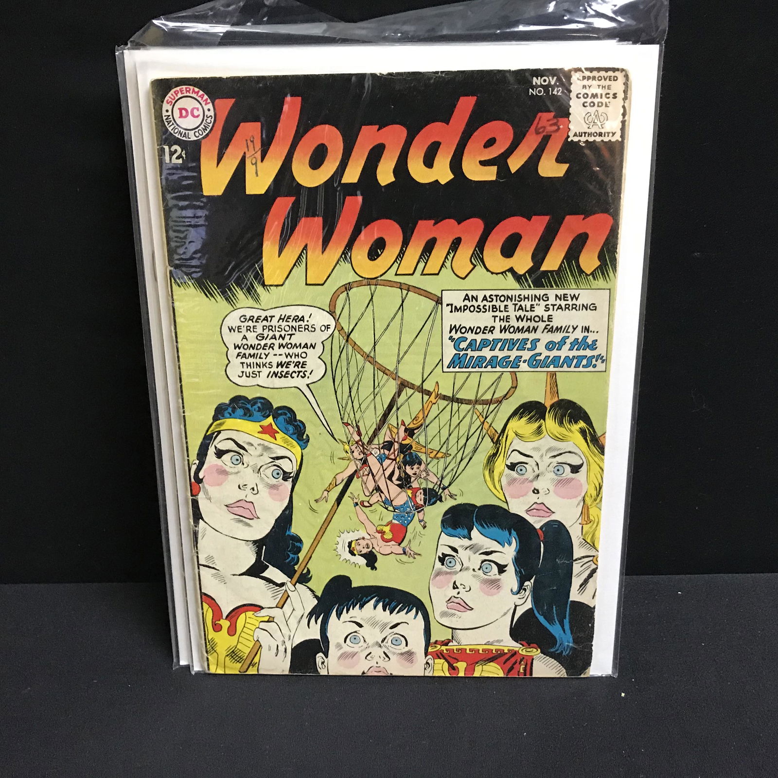 WONDER WOMAN #142 (DC COMICS) (1 of 1)