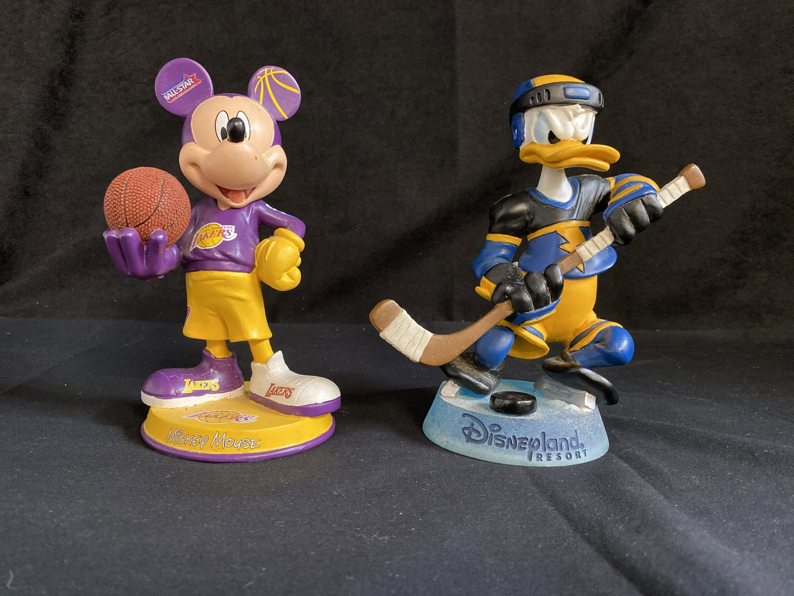 MICKEY MOUSE AND DONALD DUCK FIGURINES: MICKEY MOUSE AND DONALD DUCK FIGURINES