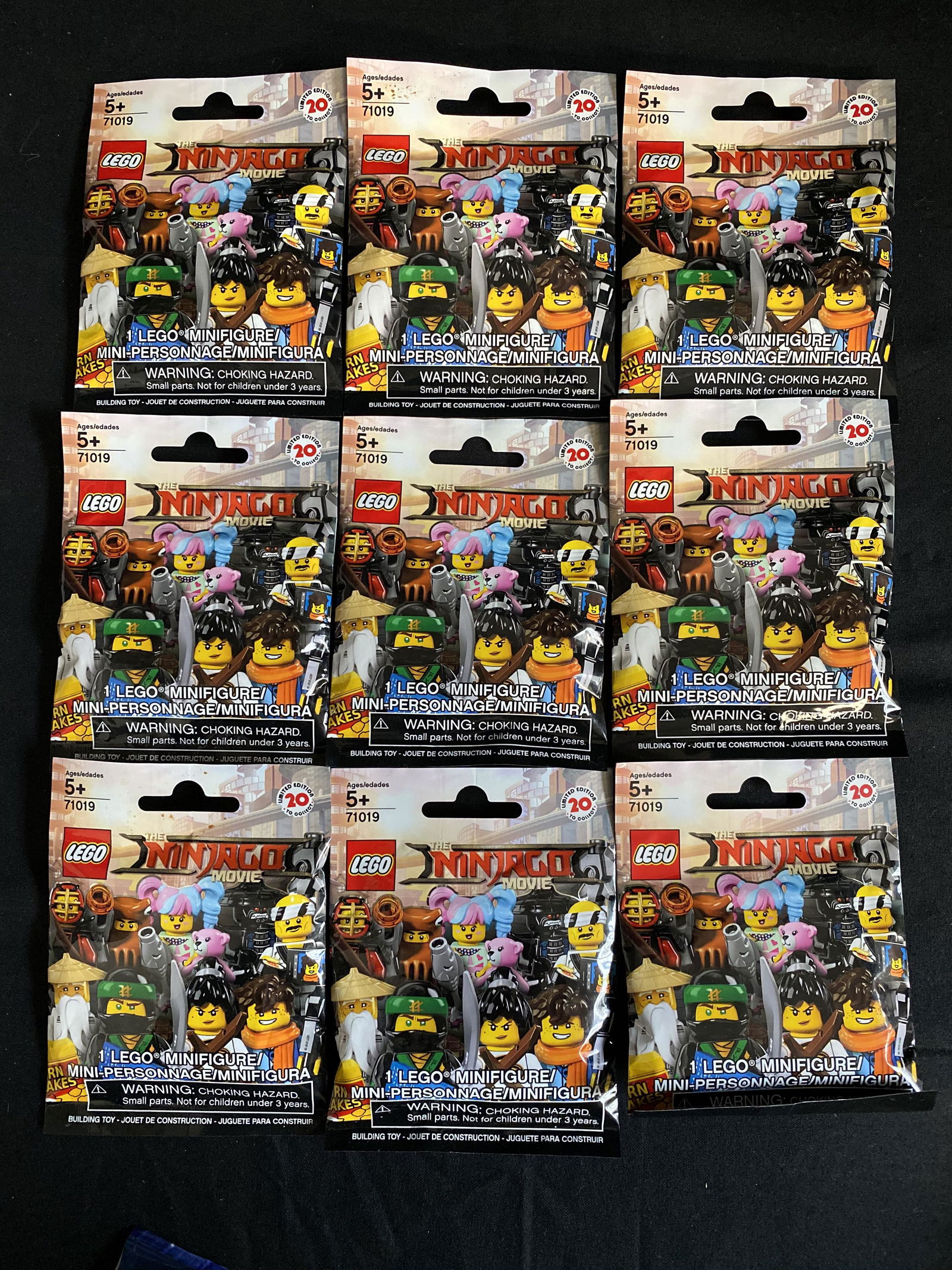 LEGO NINJAGO MOVIE MINI FIGURES LOT (1 of 1)