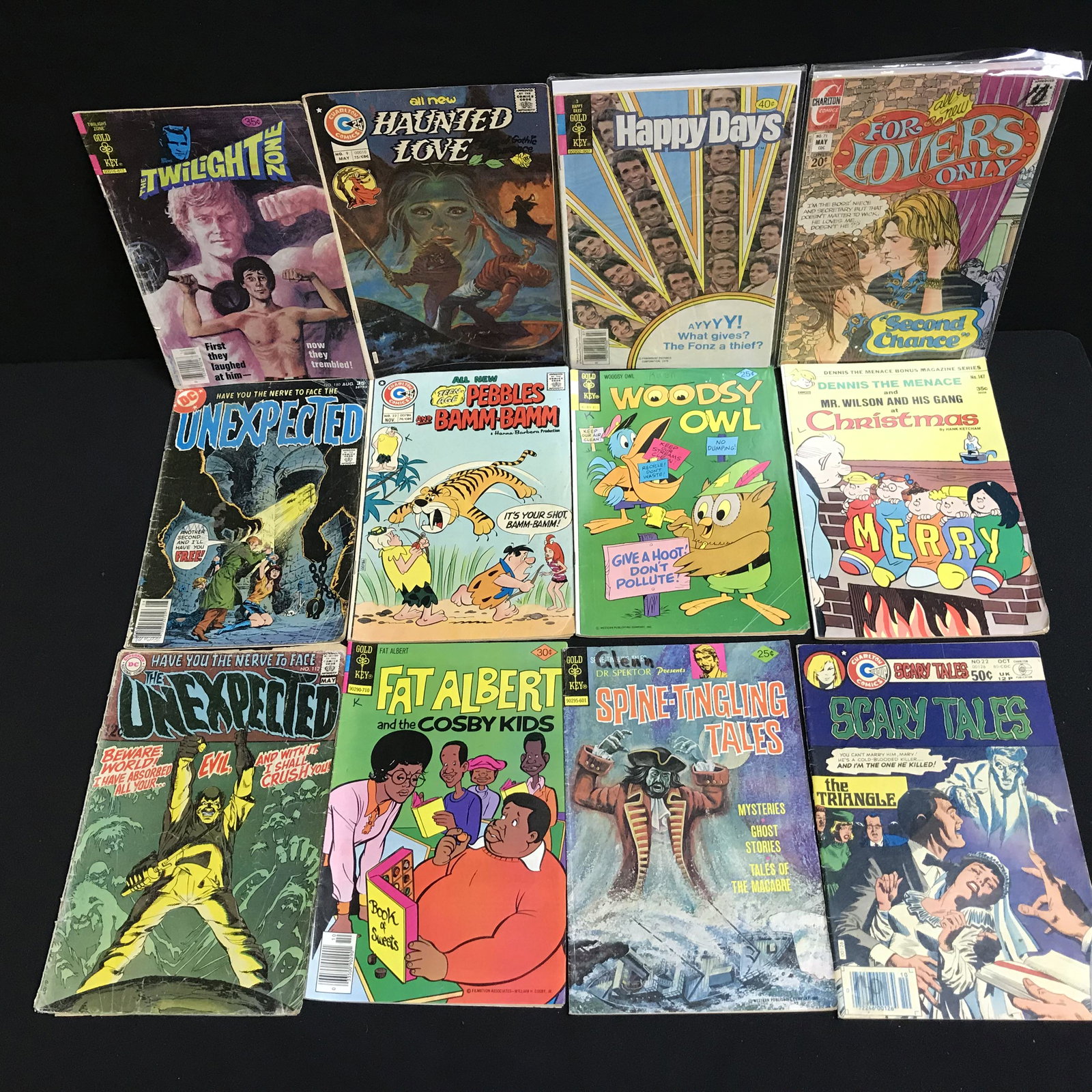 VINTAGE COMIC BOOK LOT (FAT ALBERT, HAPPY DAYS...): VINTAGE COMIC BOOK LOT (FAT ALBERT, HAPPY DAYS...)