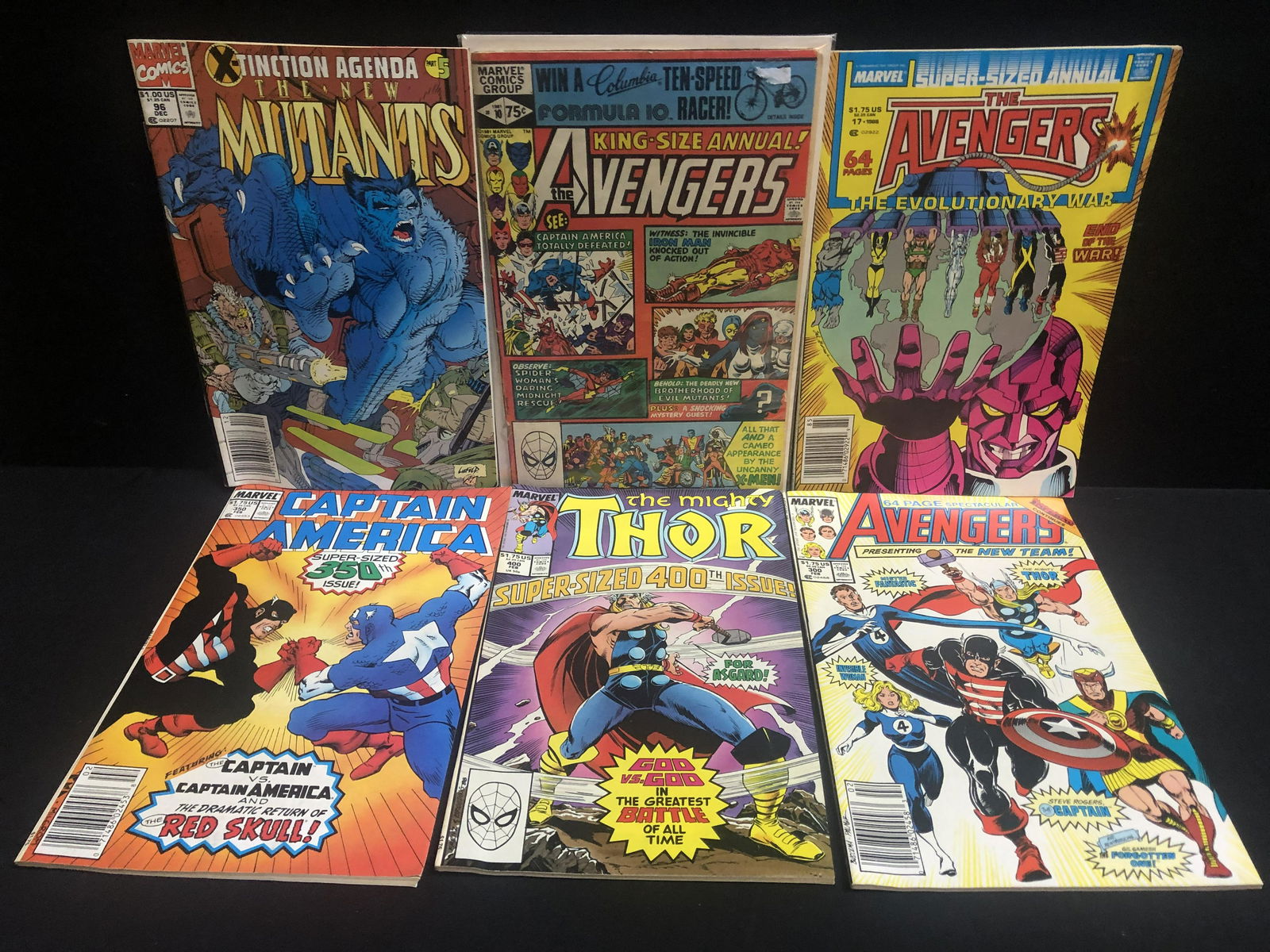 ASSORTED COMIC BOOK LOT (AVENGERS, CAPTAIN AMERICA, (1 of 1)