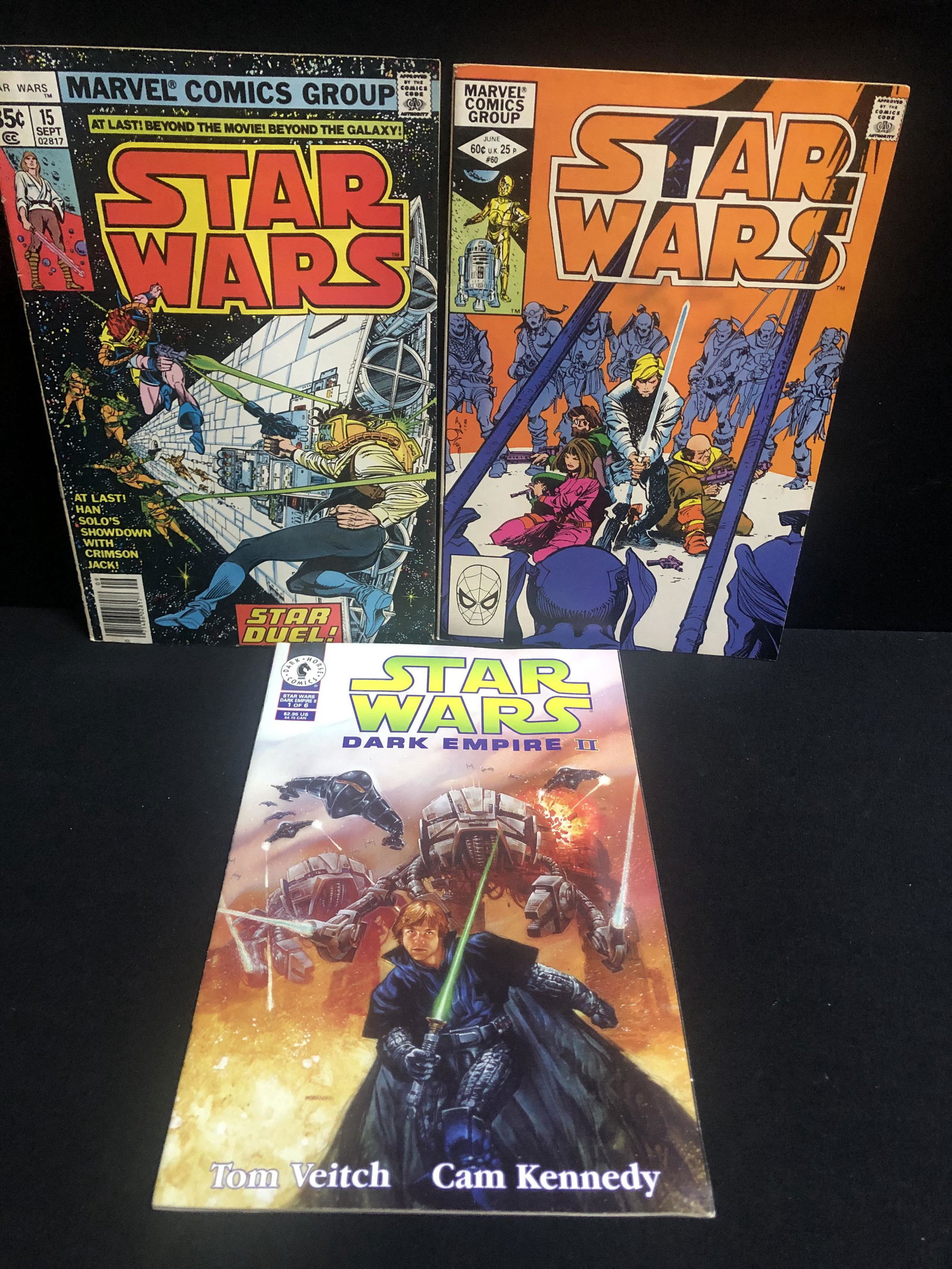 STAR WARS COMIC BOOK LOT (MARVEL/ DARK HORSE COMICS) (1 of 1)