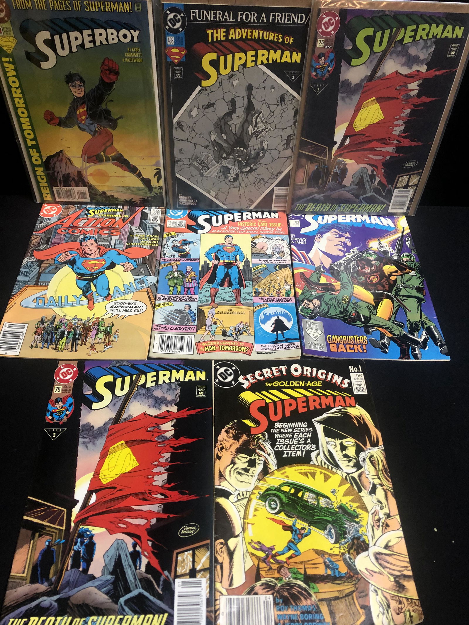 MIXED SUPERMAN COMIC BOOK LOT (DC COMICS) (1 of 1)
