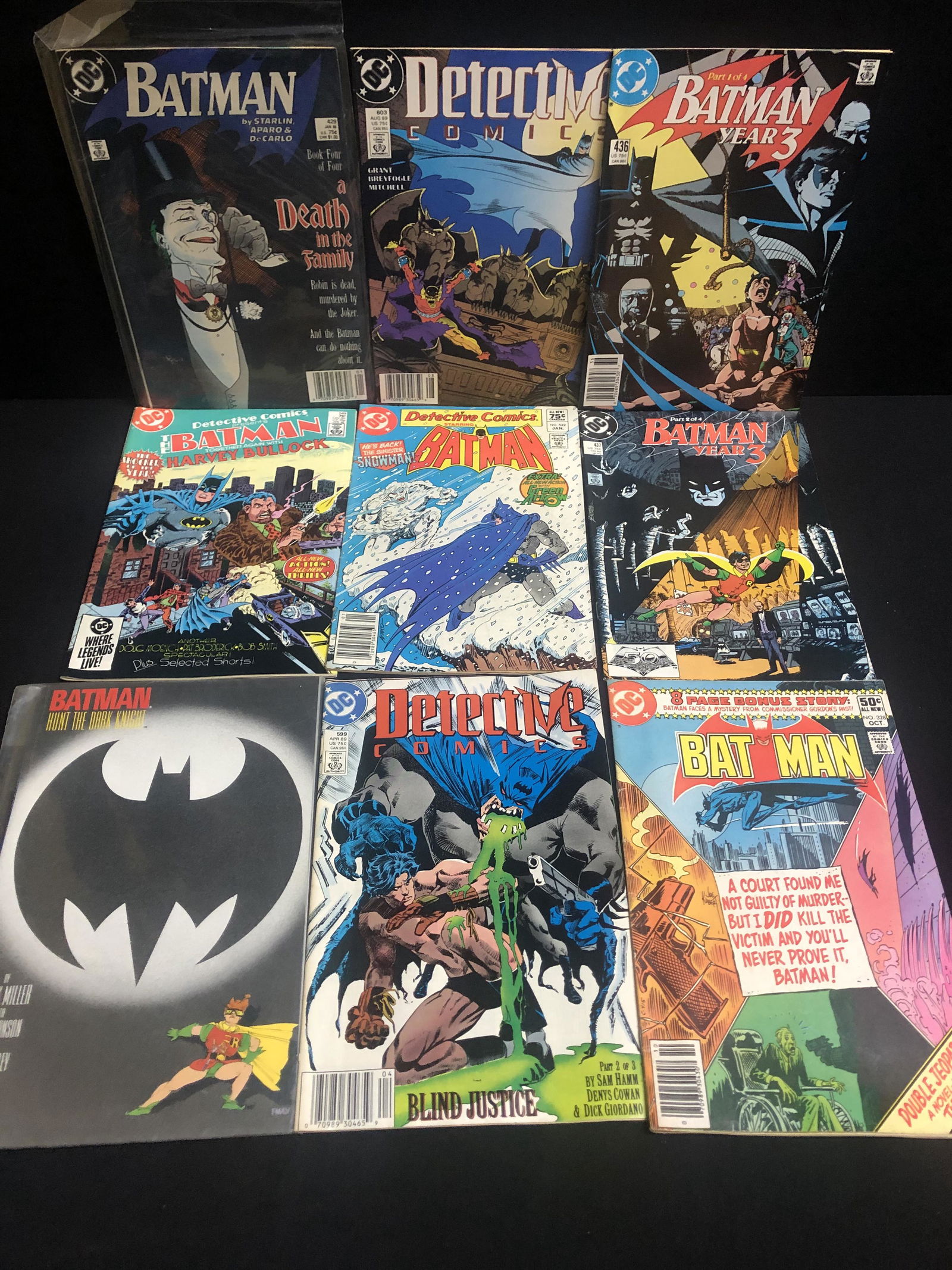 MIXED BATMAN COMIC BOOK LOT (DC COMICS) (1 of 1)