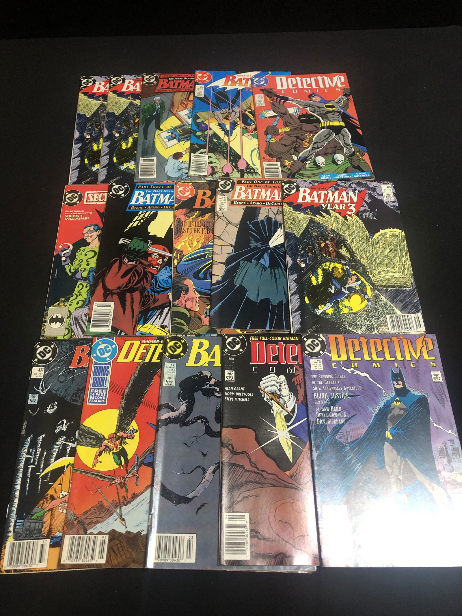 MIXED BATMAN COMIC BOOK LOT (DC COMICS) (1 of 1)