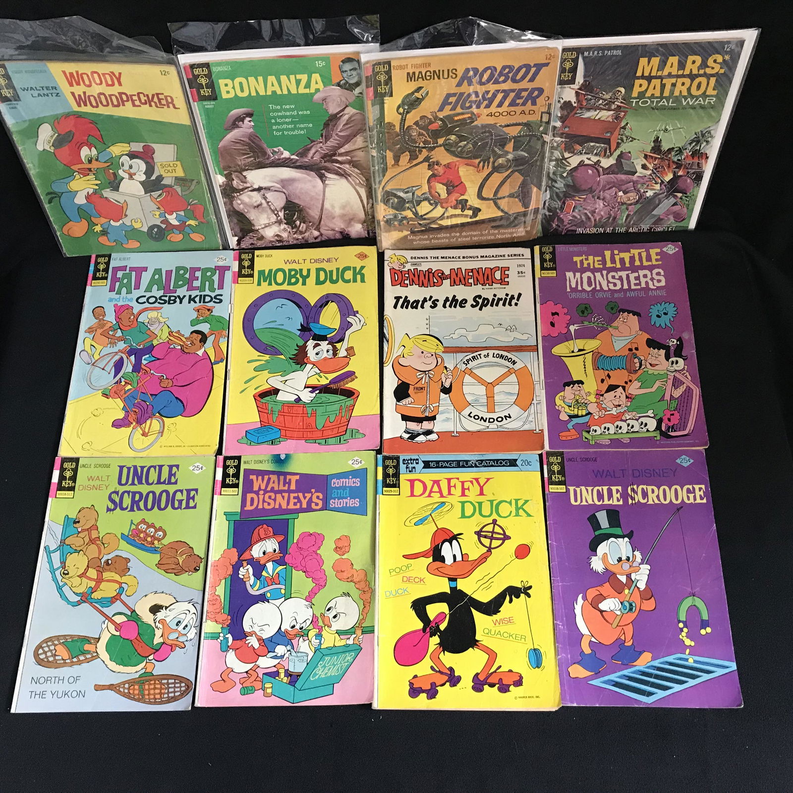 VINTAGE GOLD KEY COMICS BOOK LOT (1 of 1)