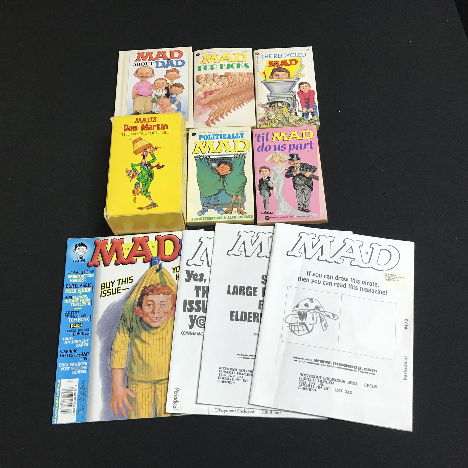 ASSORTED MAD BOOKS LOT (1 of 1)