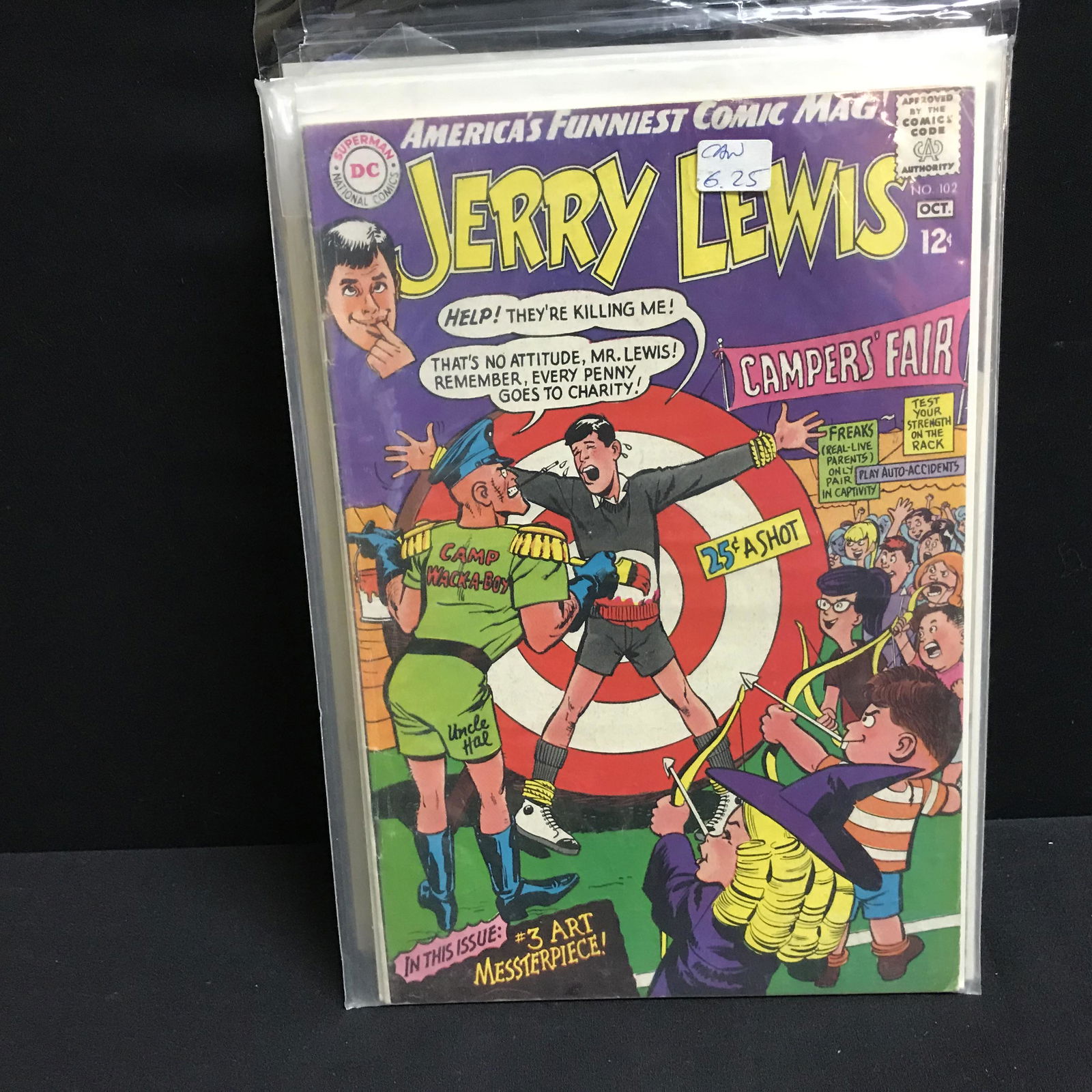 JERRY LEWIS #102 (DC COMICS) (1 of 1)