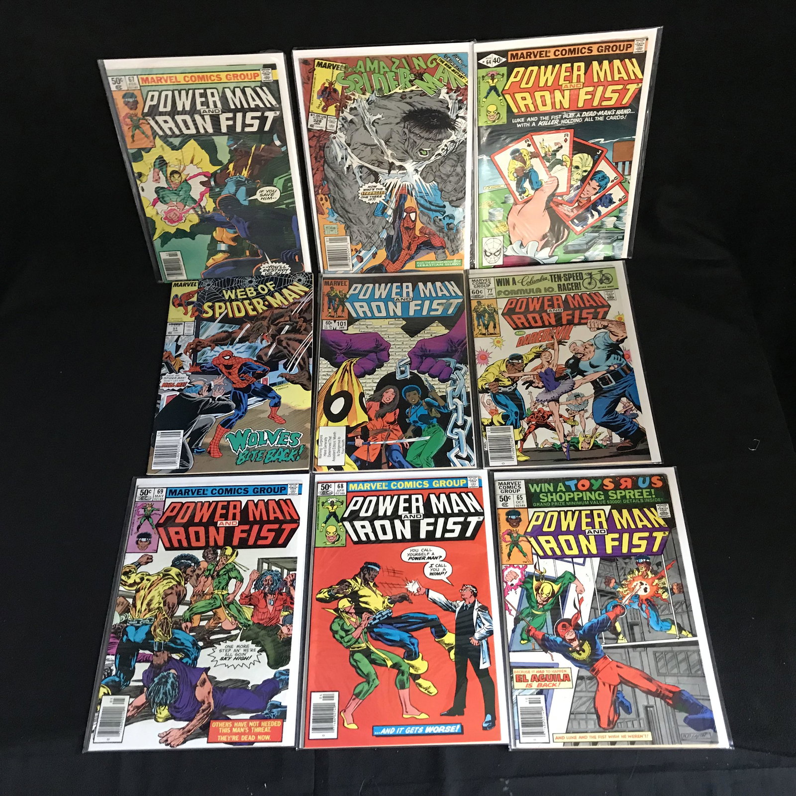 POWER MAN & IRON FIST COMIC BOOK LOT (MARVEL COMICS) (1 of 1)