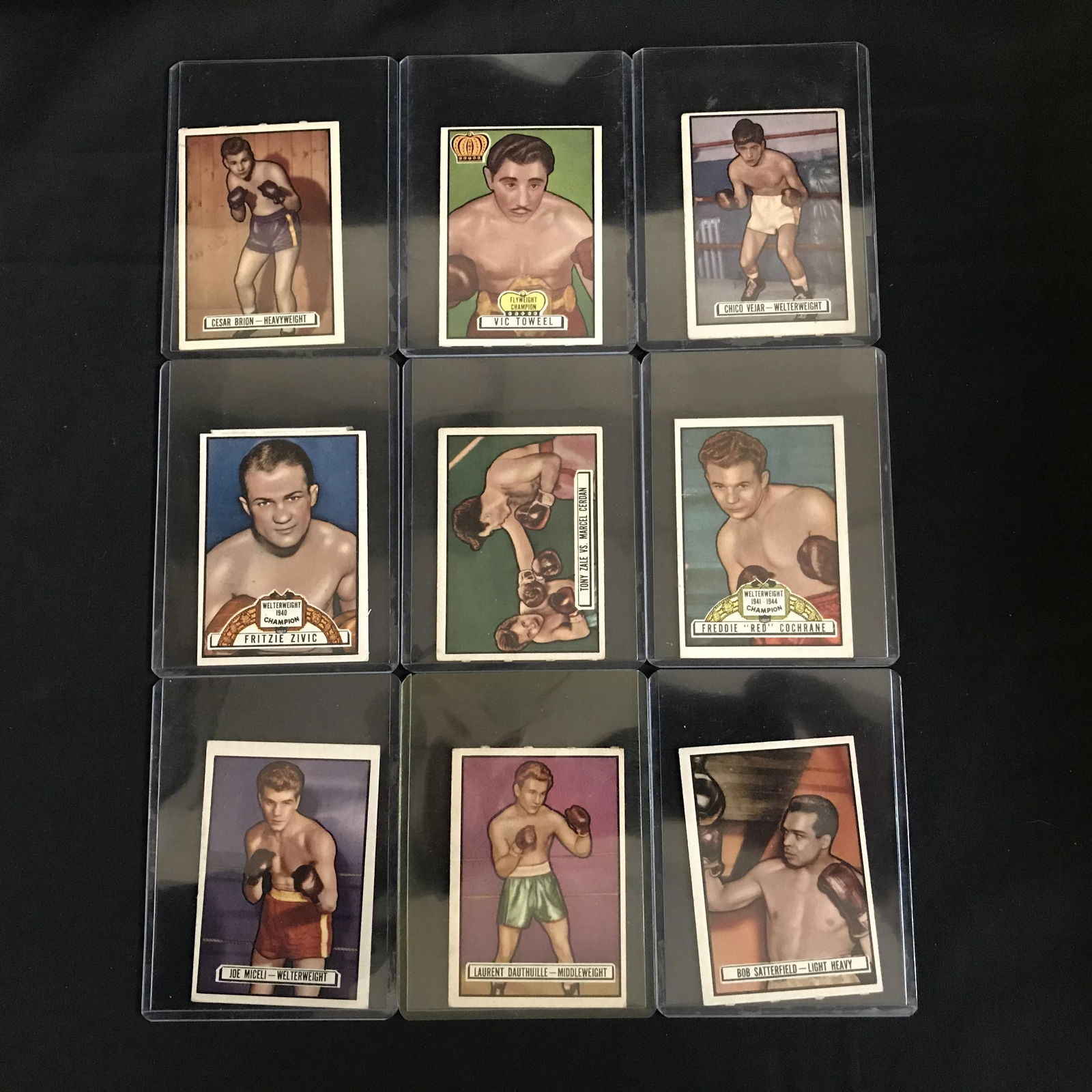 1951 TOPPS RINGSIDE BOXING CARD LOT (1 of 1)