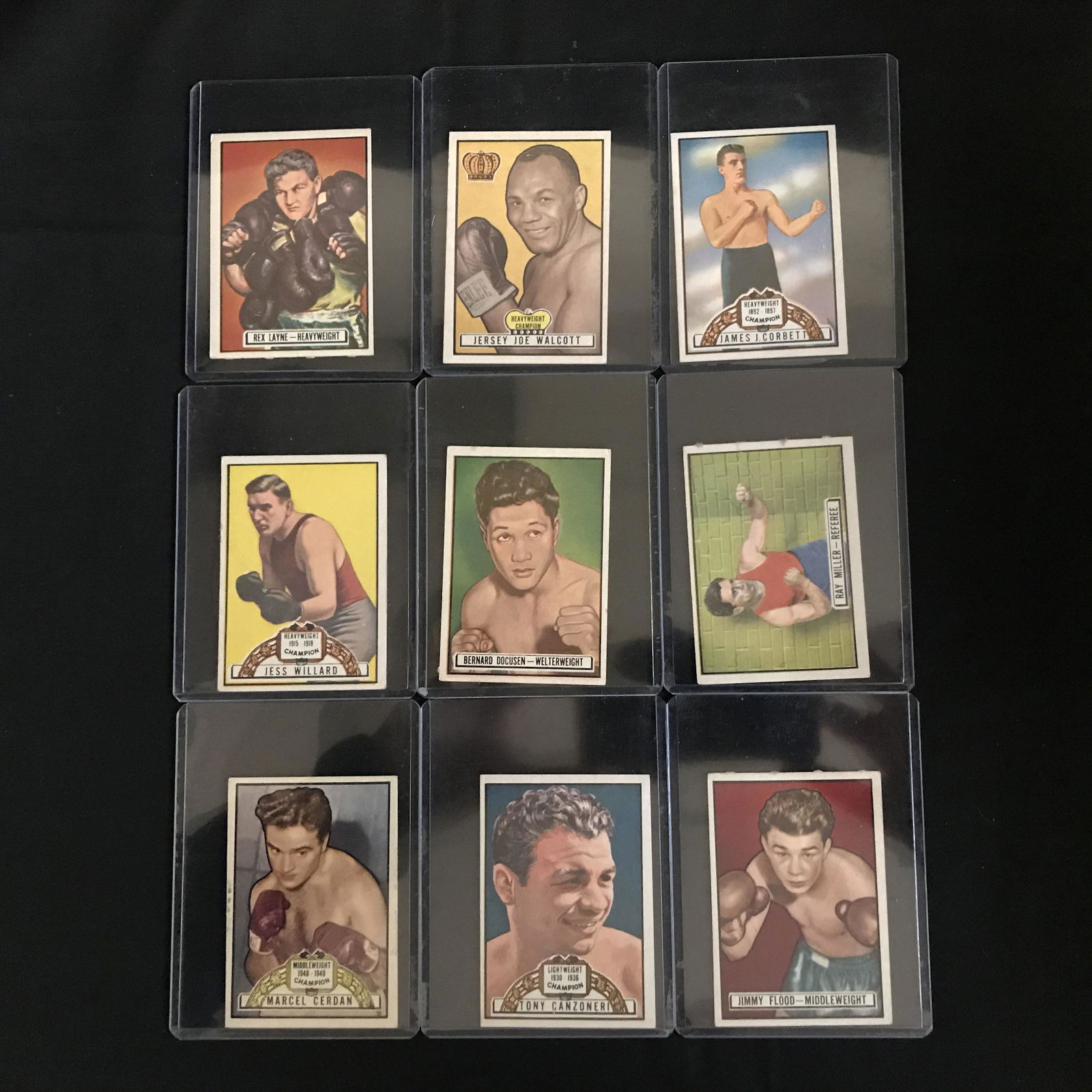 1951 TOPPS RINGSIDE BOXING CARD LOT (1 of 1)