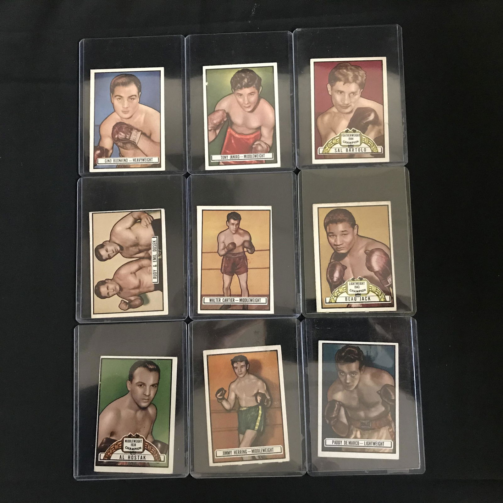 1951 TOPPS RINGSIDE BOXING CARD LOT (1 of 1)