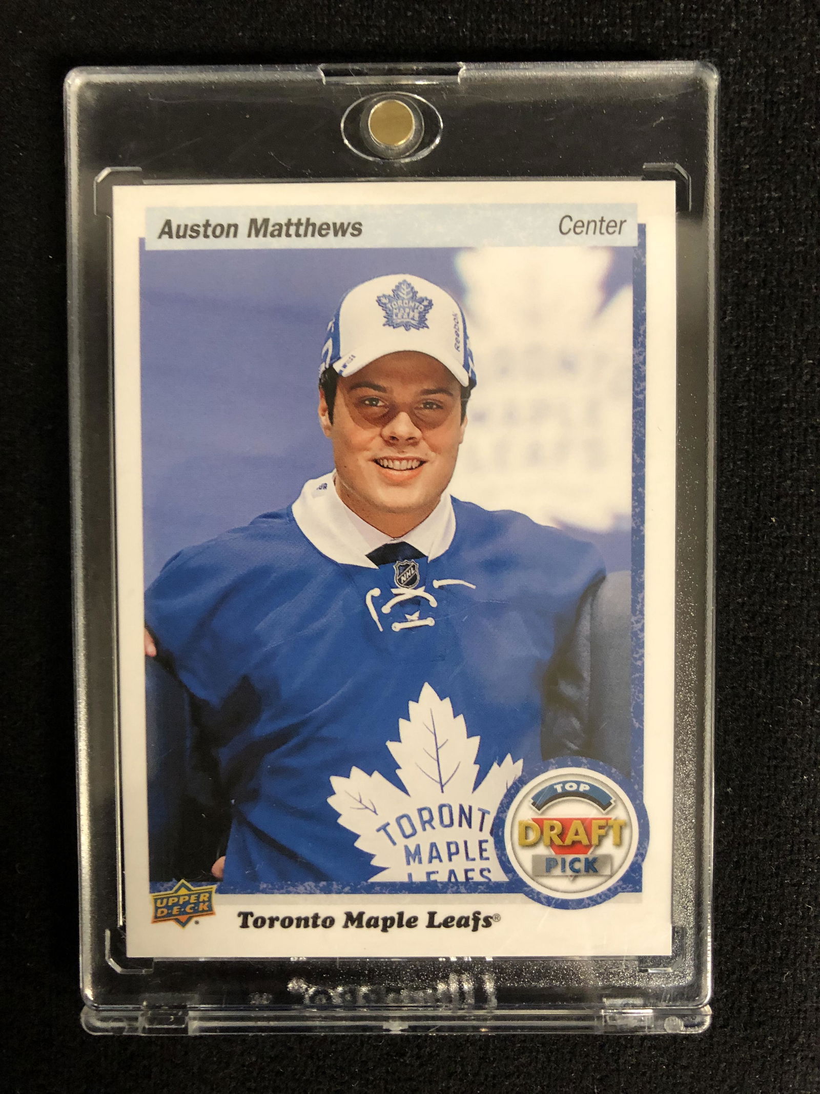 2017-18 UPPER DECK AUSTON MATTHEWS DRAFT DAY CARD (1 of 2)