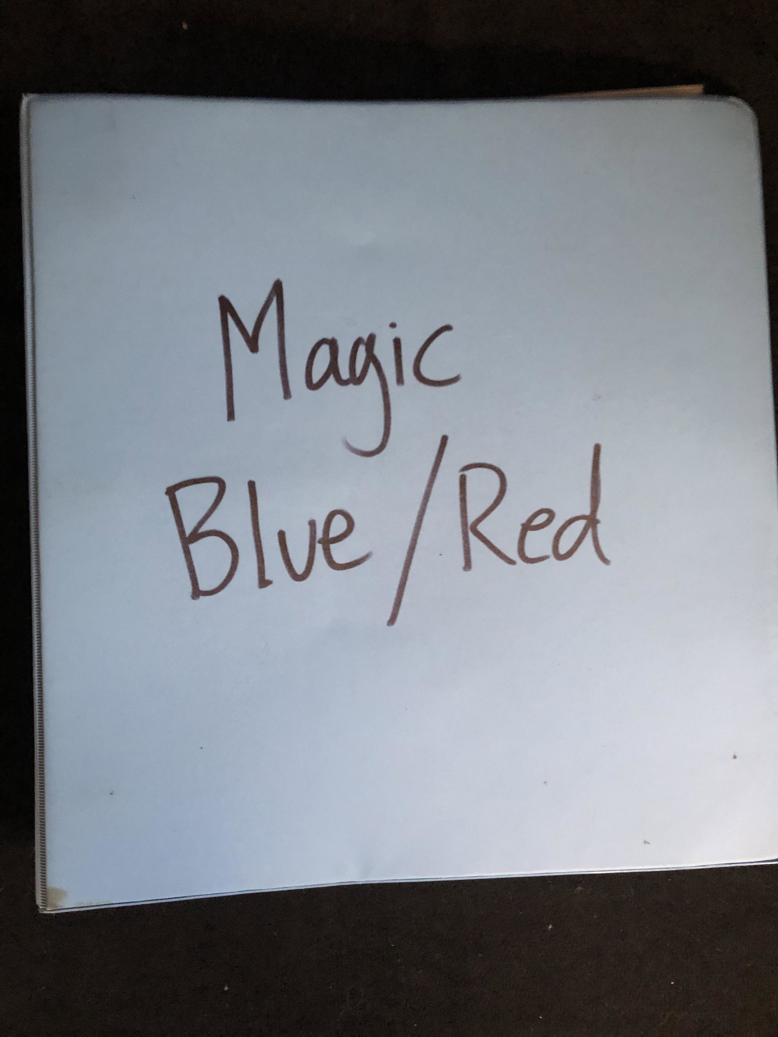 MAGIC THE GATHERING CARD LOT (BLUE/ RED): MAGIC THE GATHERING CARD LOT (BLUE/ RED)