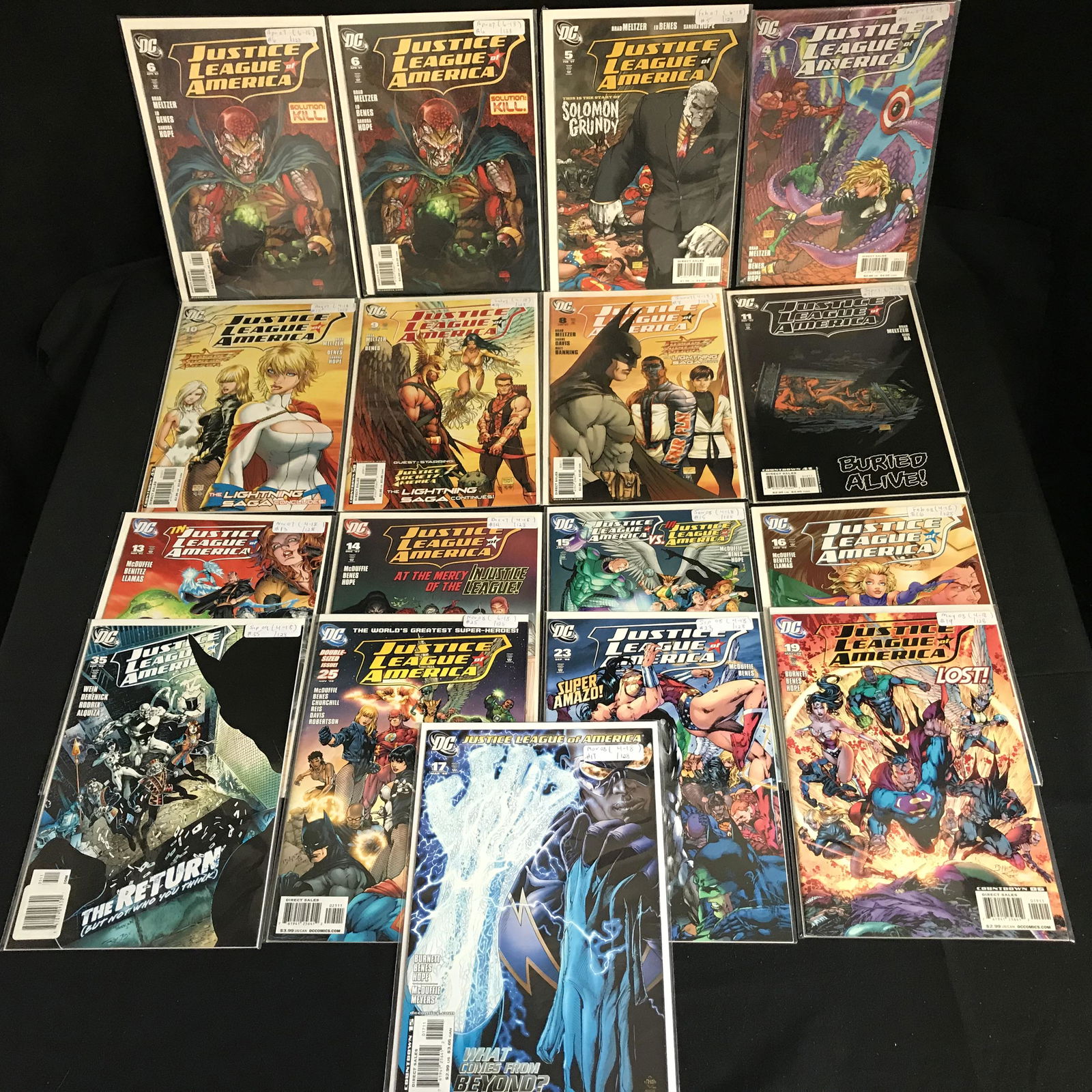 ASSORTED JLA COMIC BOOK LOT (DC COMICS) (1 of 1)