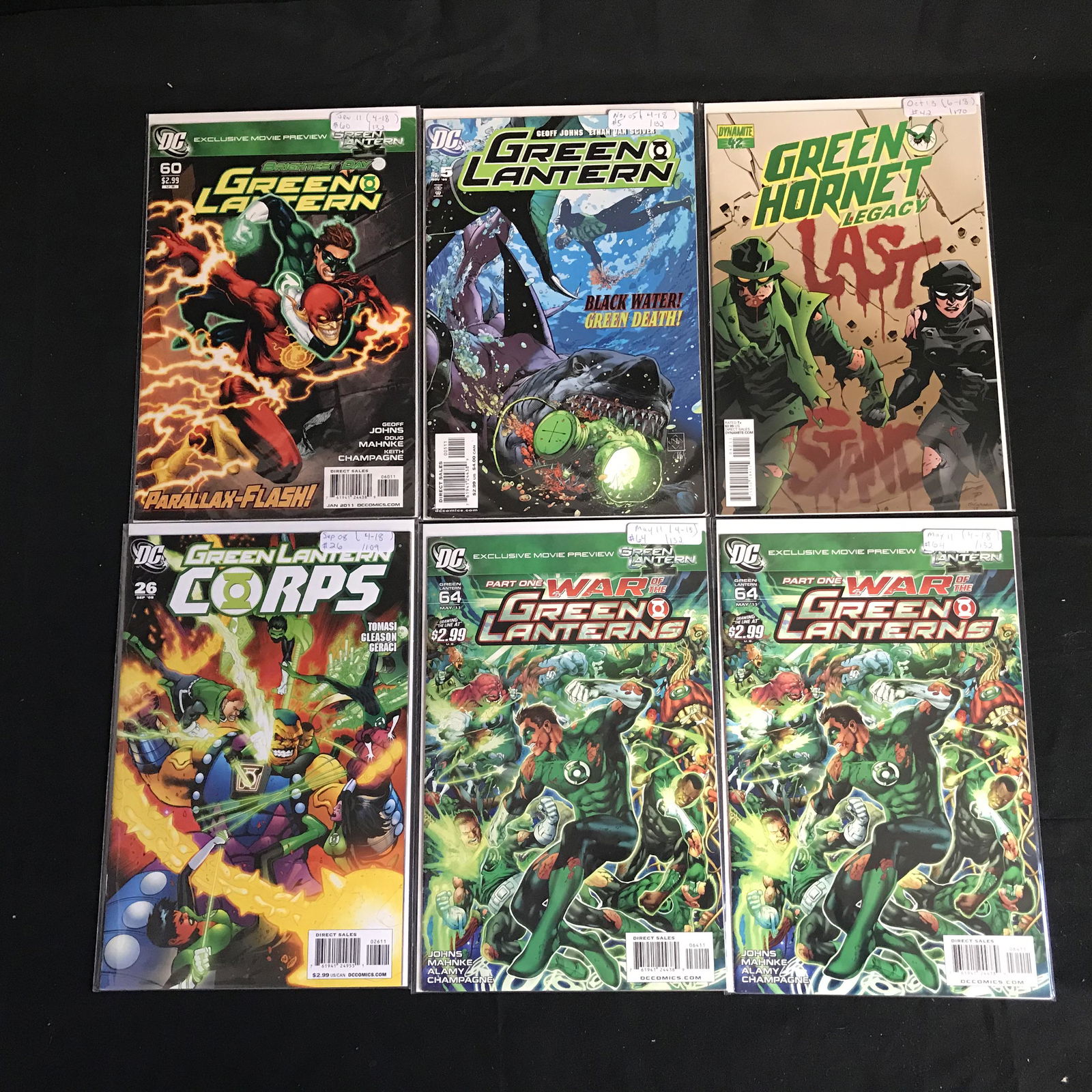 ASSORTED GREEN LANTERN COMIC BOOK LOT (DC COMICS) (1 of 1)