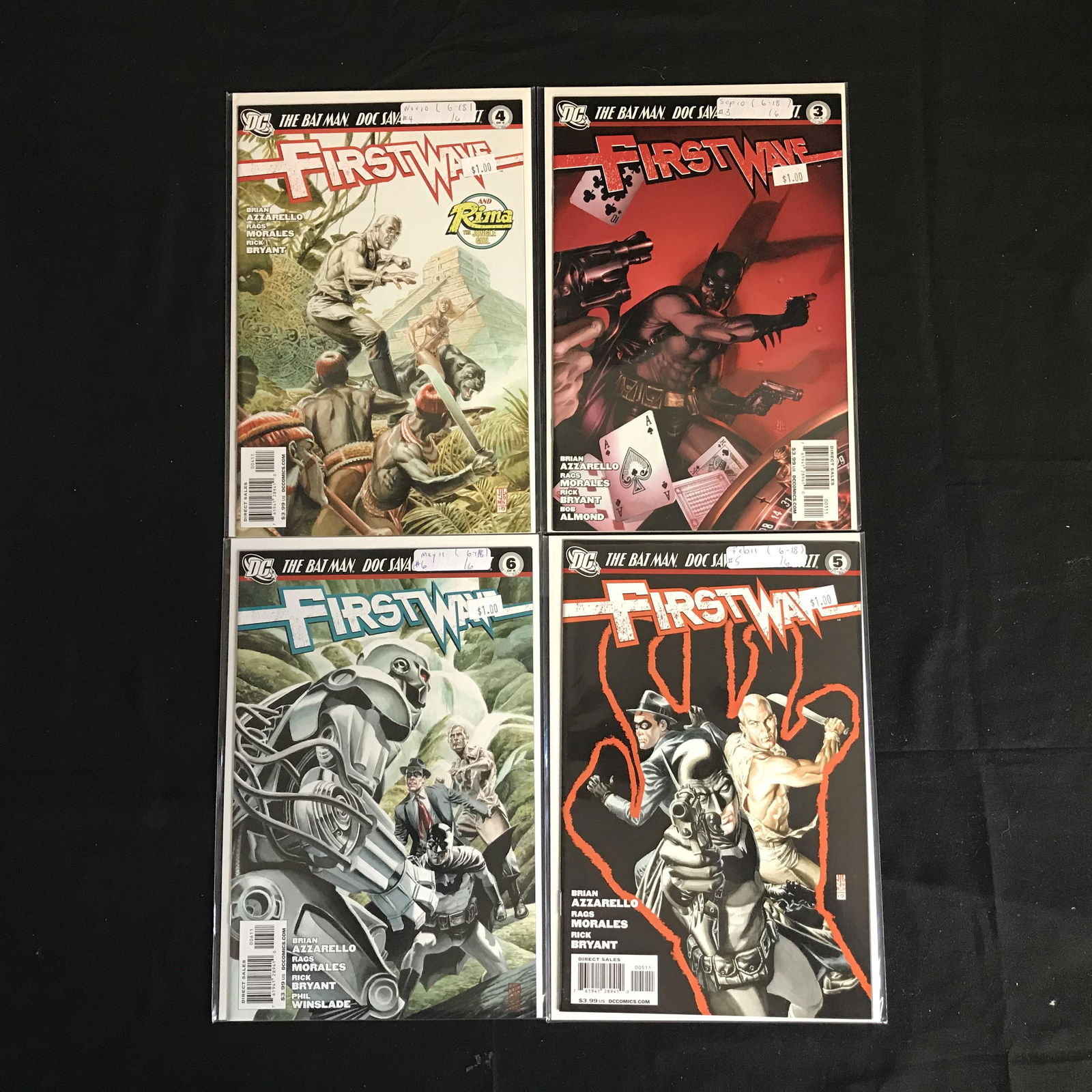 FIRST WAVE #3-6 (DC COMICS) (1 of 1)