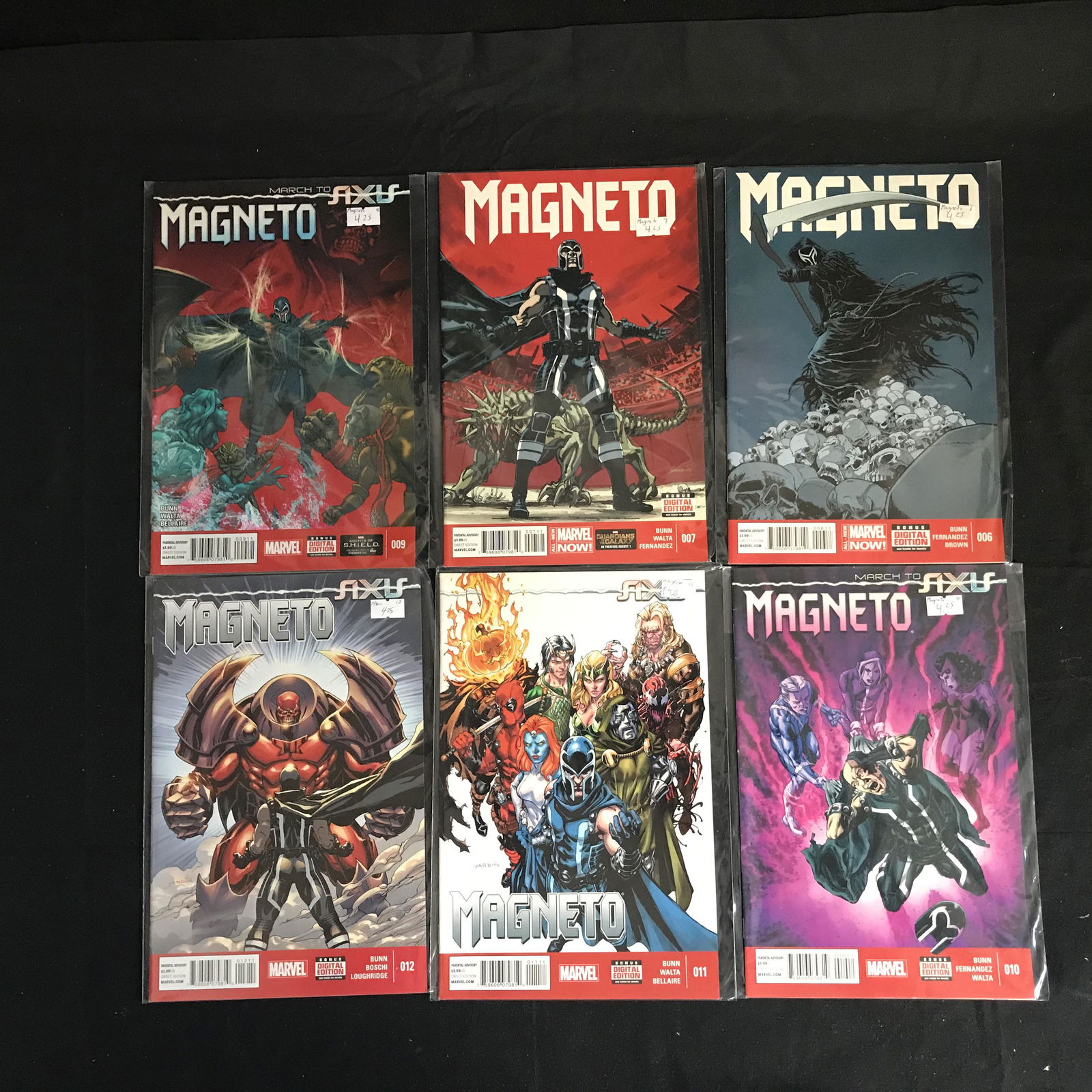 MAGNETO COMIC BOOK LOT(MARVEL COMICS) (1 of 1)