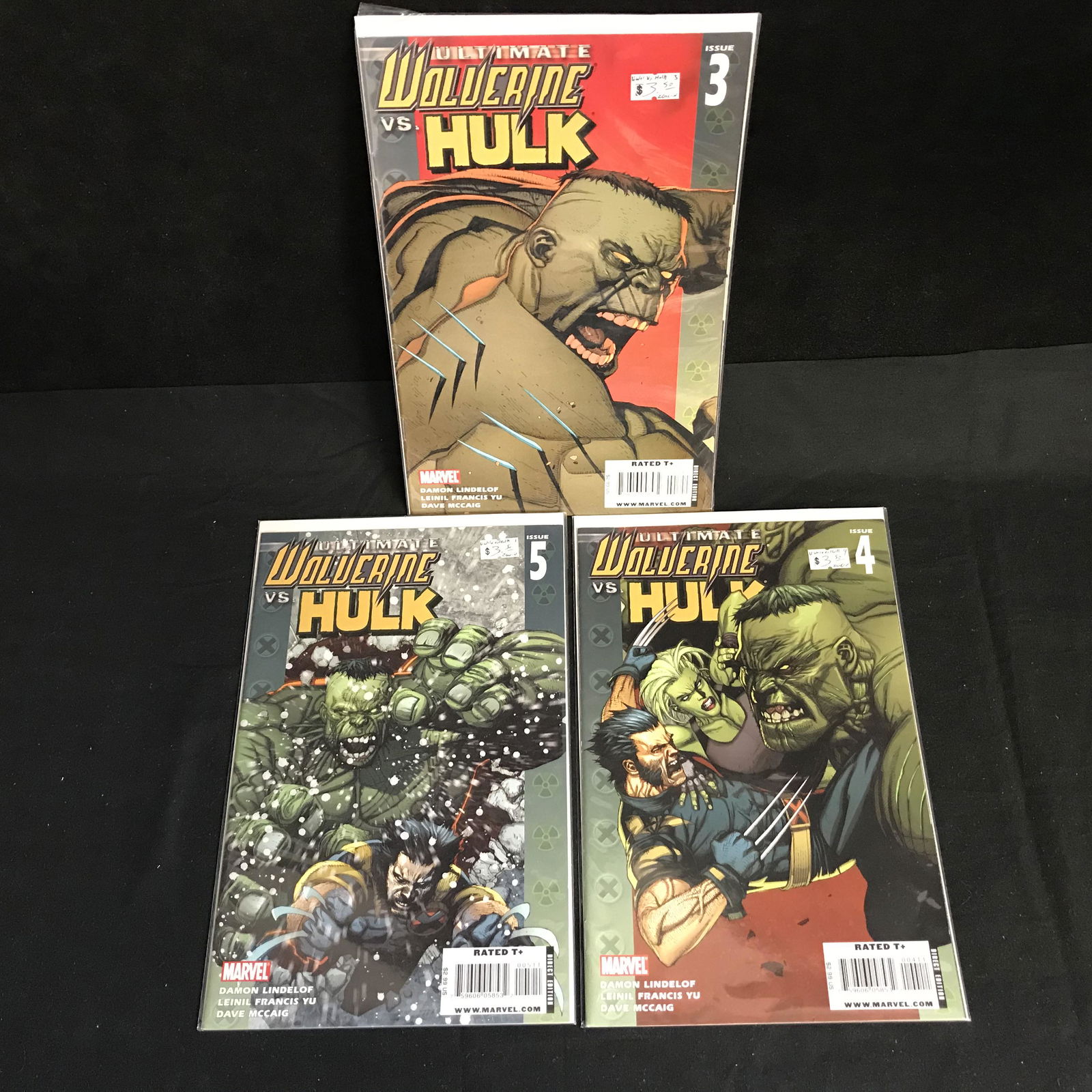 WOLVERINE VS. HULK #3-5 (MARVEL COMICS) (1 of 1)
