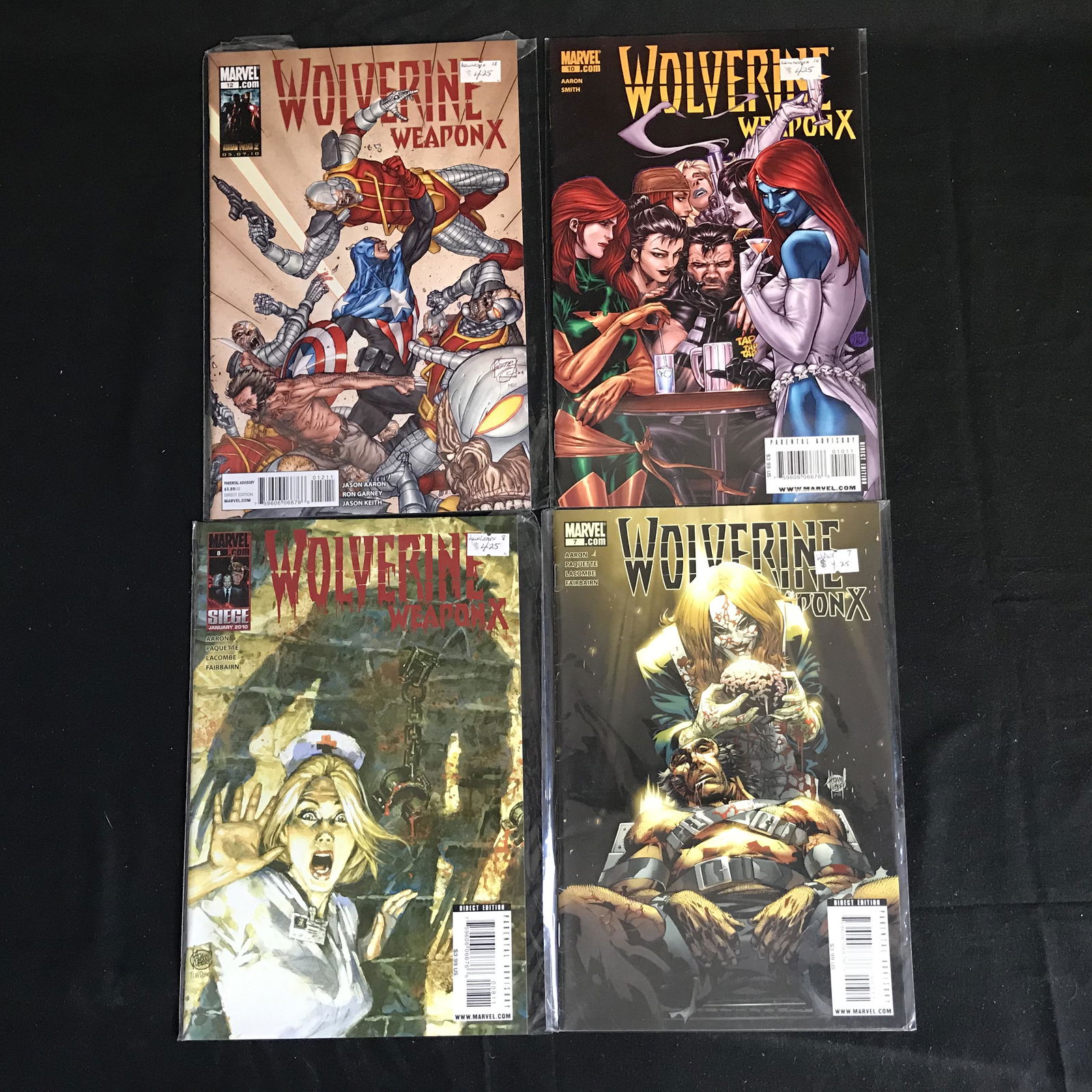 WOLVERINE WEAPON X COMIC BOOK LOT (MARVEL COMICS) (1 of 1)