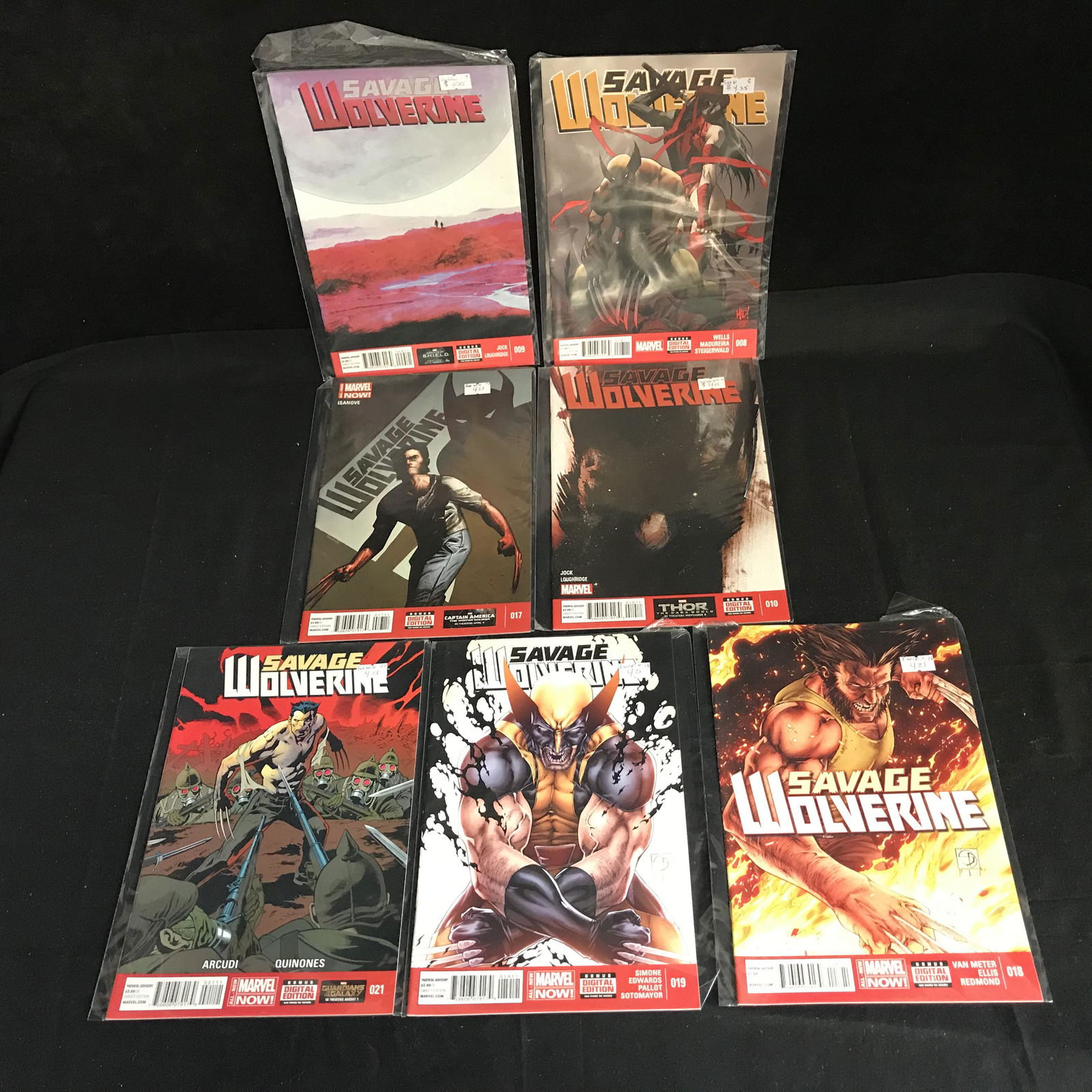 SAVAGE WOLVERINE COMIC BOOK LOT (MARVEL COMICS) (1 of 1)