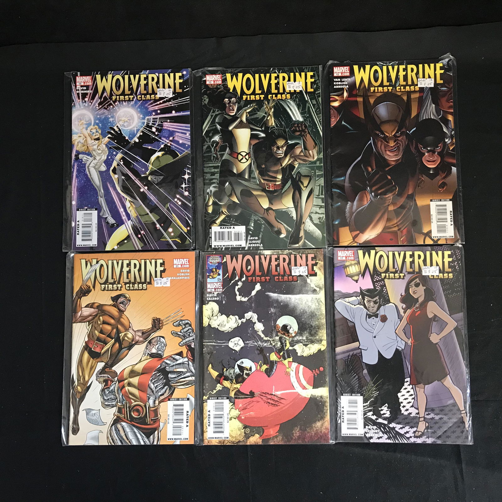 WOLVERINE FIRST CLASS COMIC BOOK LOT (MARVEL COMICS) (1 of 2)