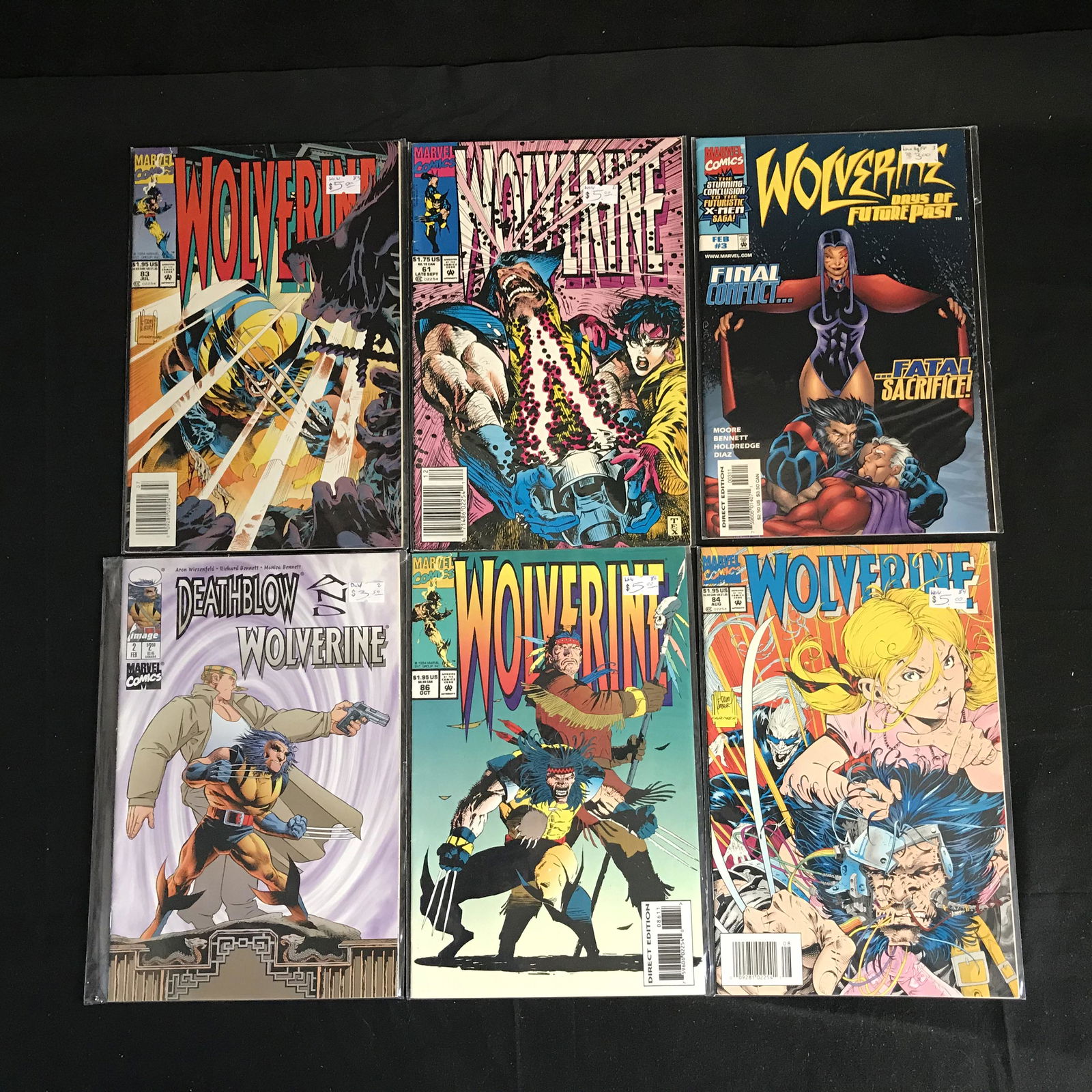 ASSORTED WOLVERINE COMIC BOOK LOT (MARVEL COMICS) (1 of 1)