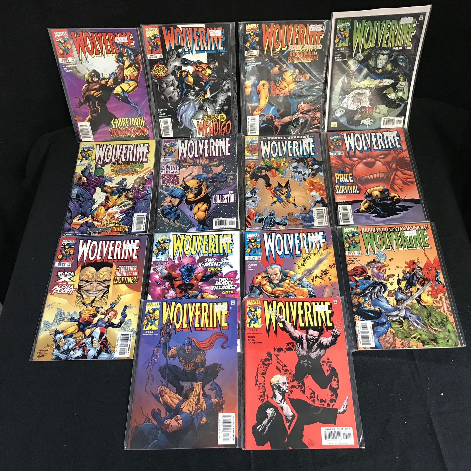 ASSORTED WOLVERINE COMIC BOOK LOT (MARVEL COMICS) (1 of 1)