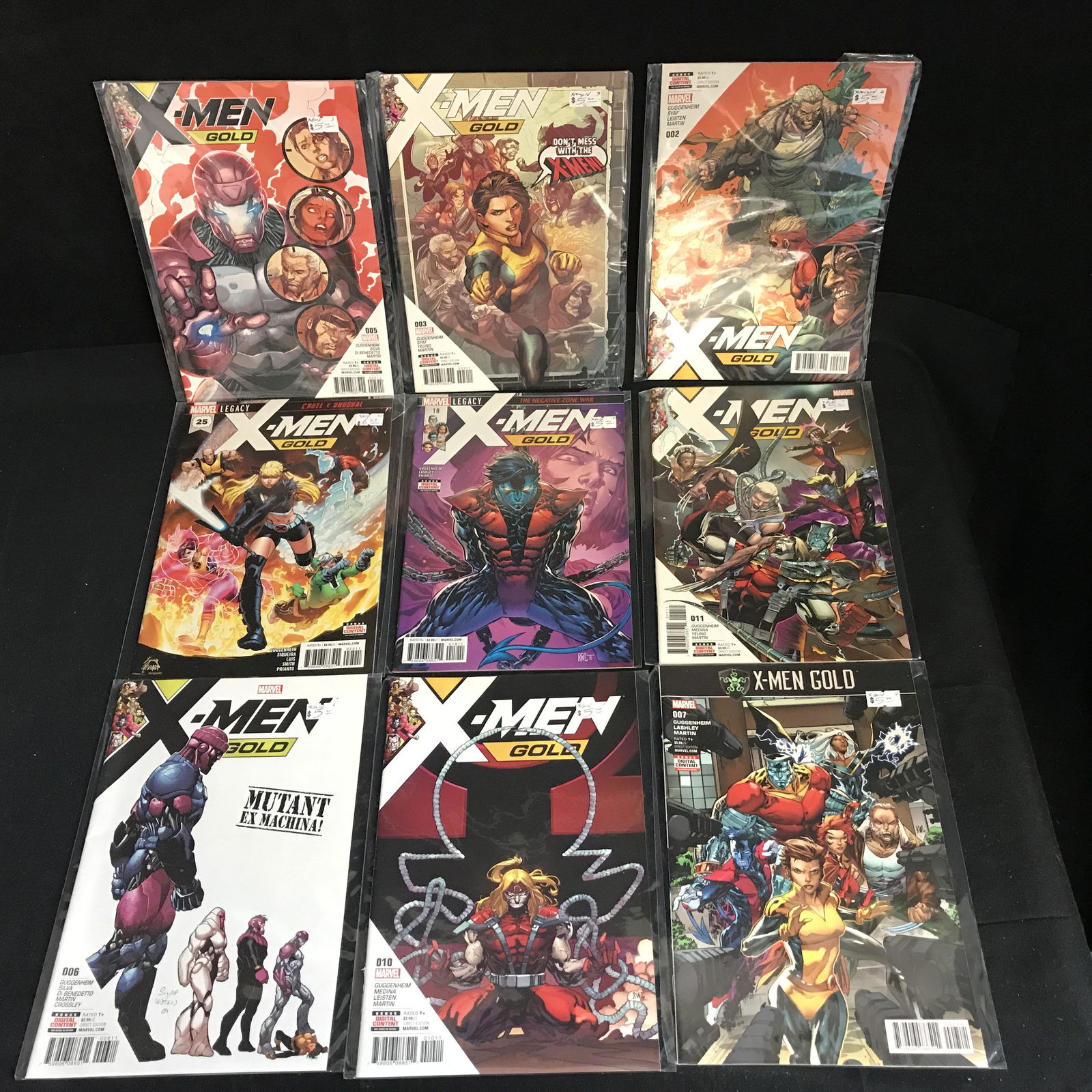 X-MEN GOLD COMIC BOOK LOT (MARVEL COMICS) (1 of 1)