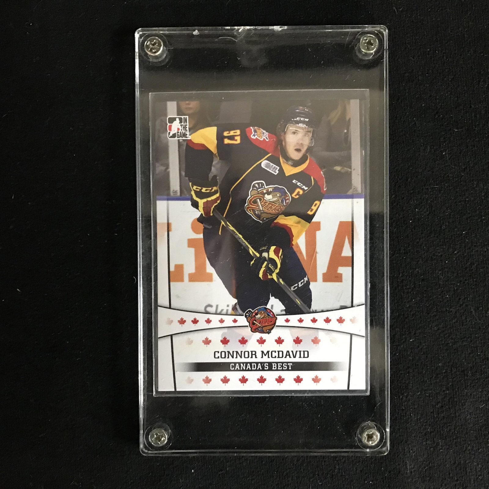 2014-15 Leaf In The Game Canada's Best Connor Mcdavid: 2014-15 Leaf In The Game Canada's Best Connor Mcdavid