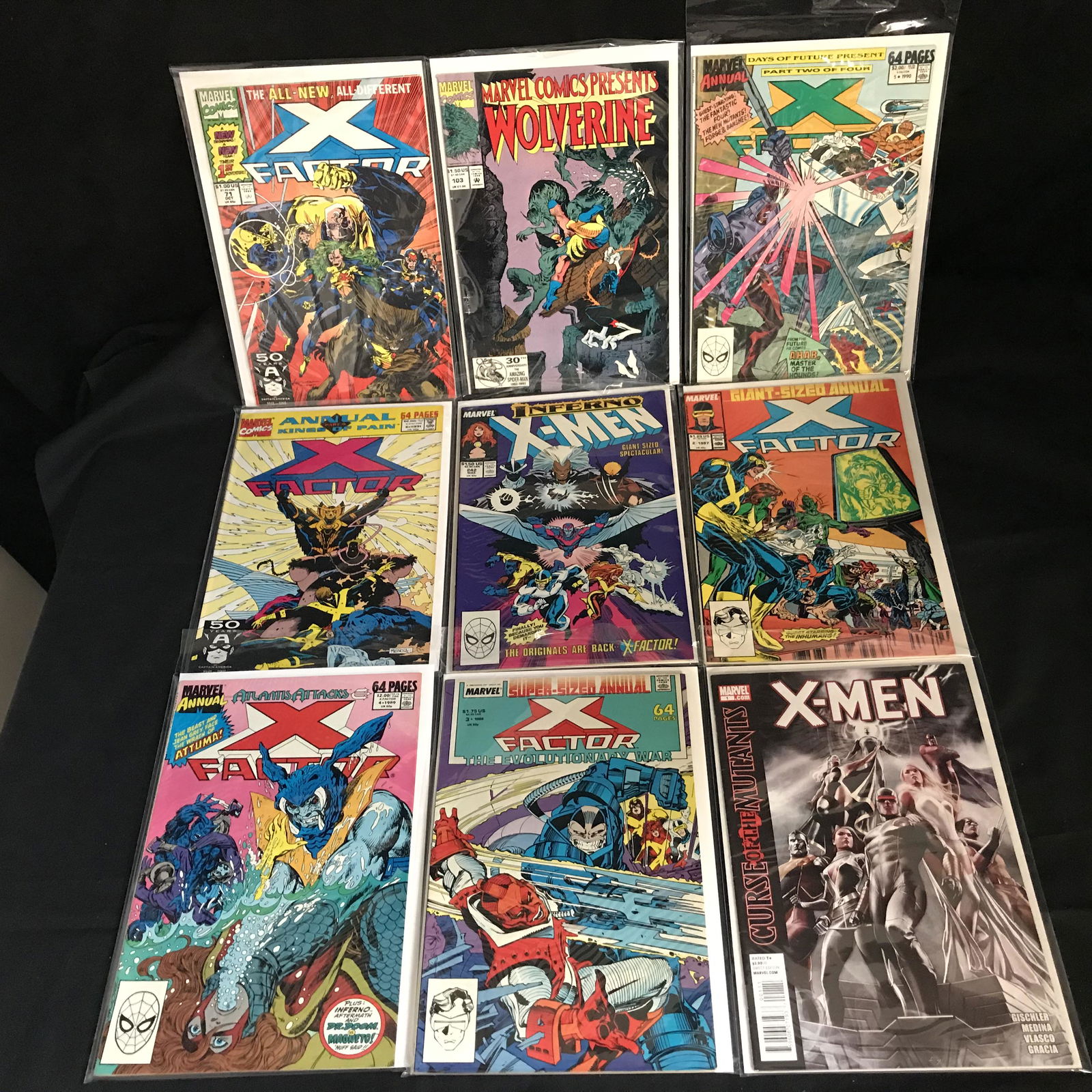 WOLVERINE/ X-MEN COMIC BOOK LOT (1 of 1)