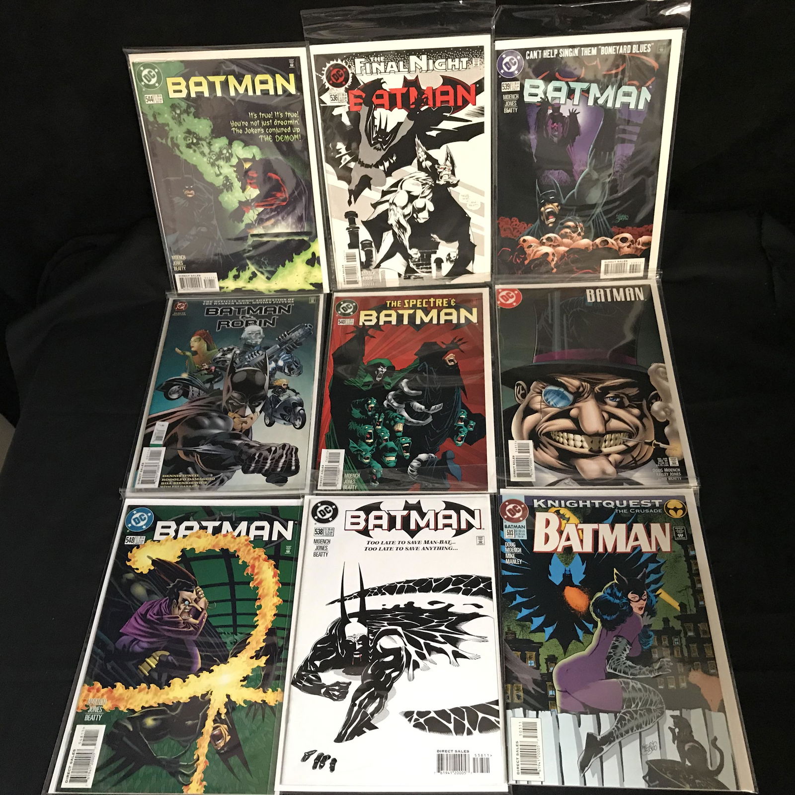 ASSORTED BATMAN COMIC BOOK LOT (1 of 1)
